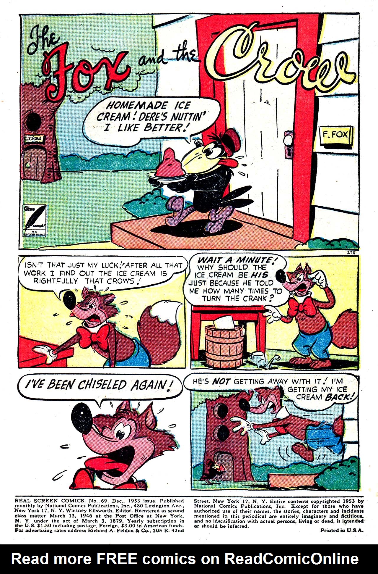 Read online Real Screen Comics comic -  Issue #69 - 3