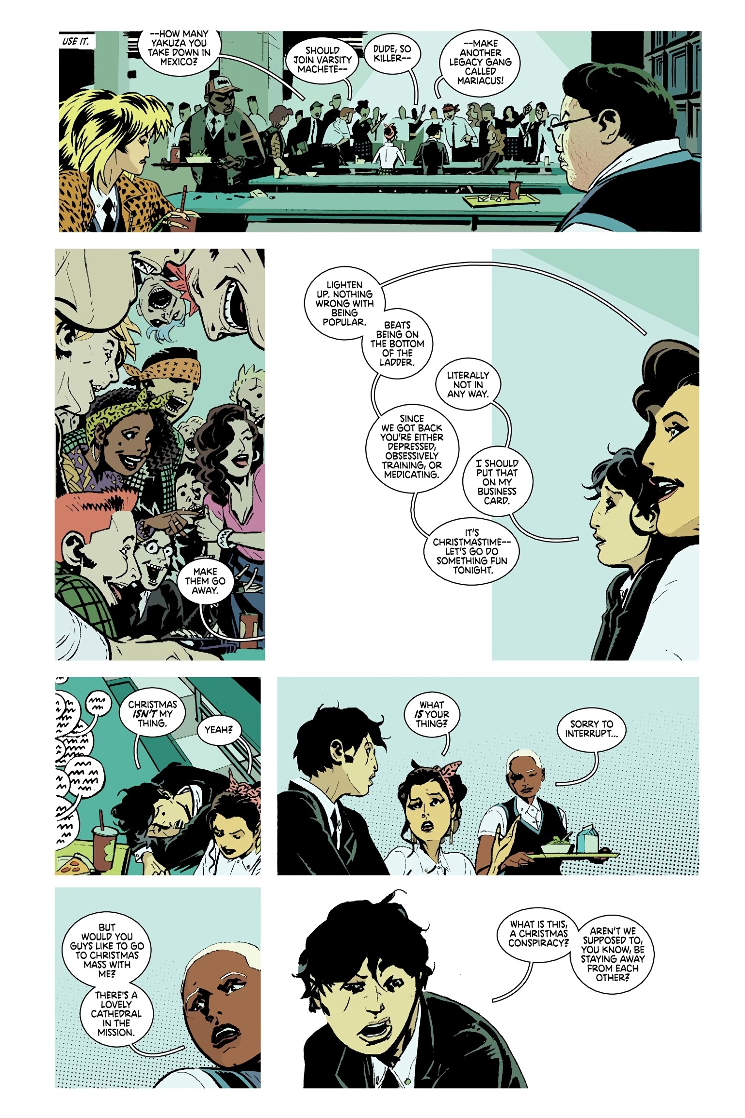Read online Deadly Class comic -  Issue # _Deluxe Edition Teen Age Riot (Part 2) - 90