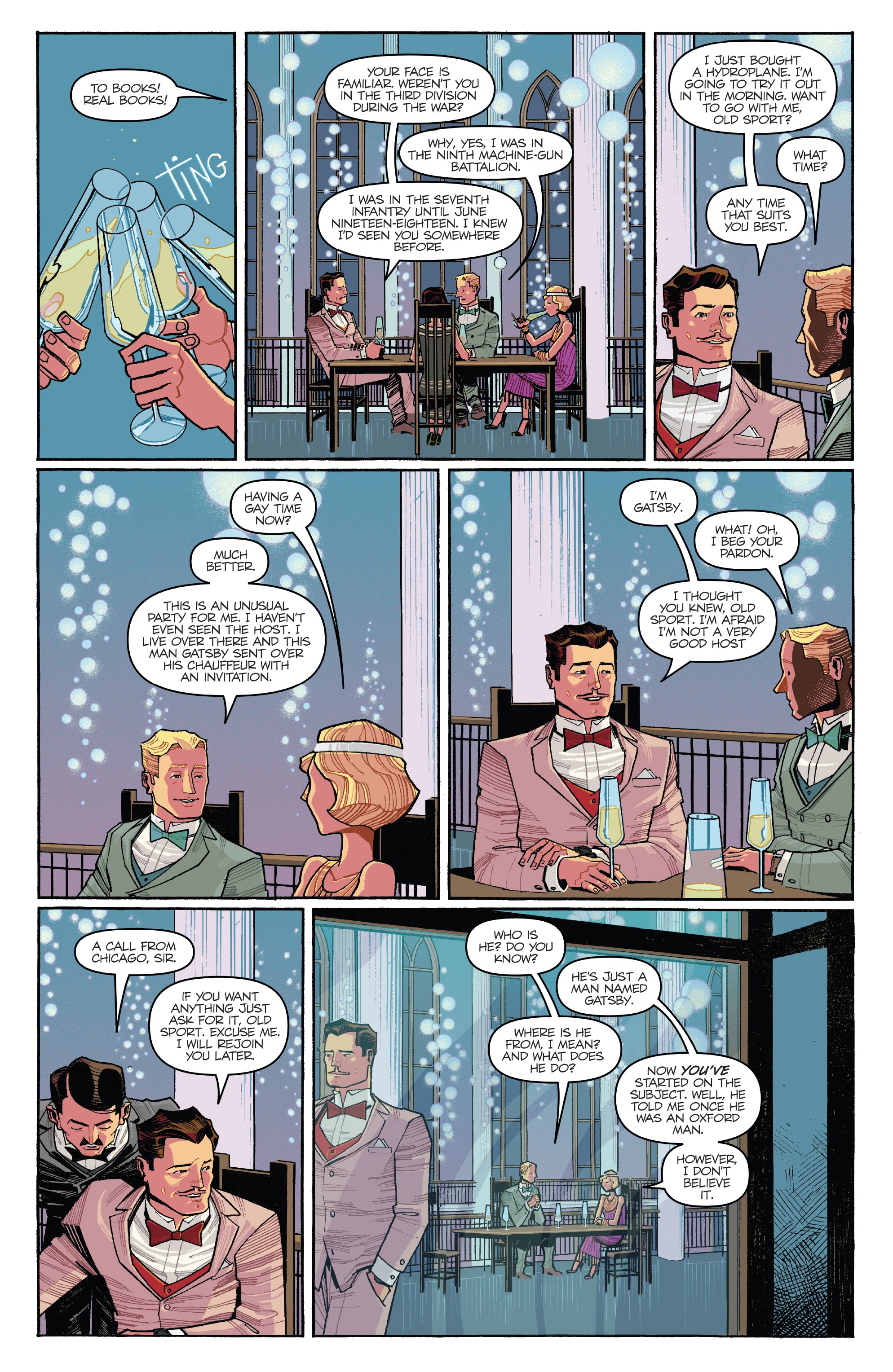 Read online The Great Gatsby comic -  Issue #2 - 19