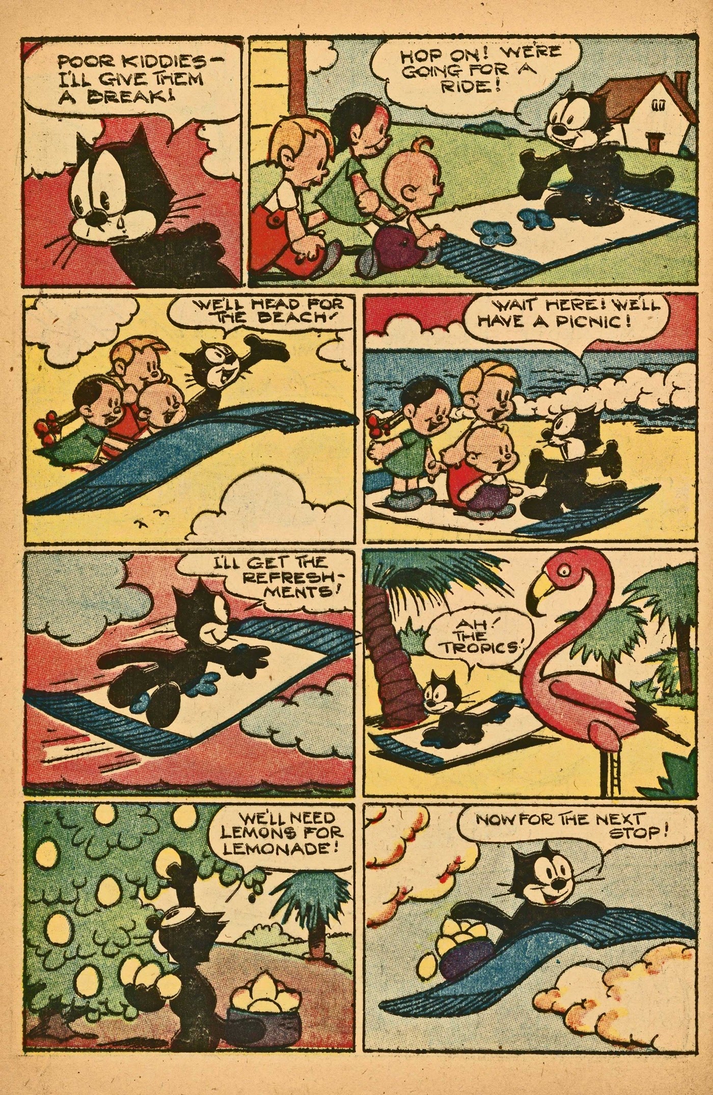 Read online Felix the Cat (1951) comic -  Issue #45 - 6