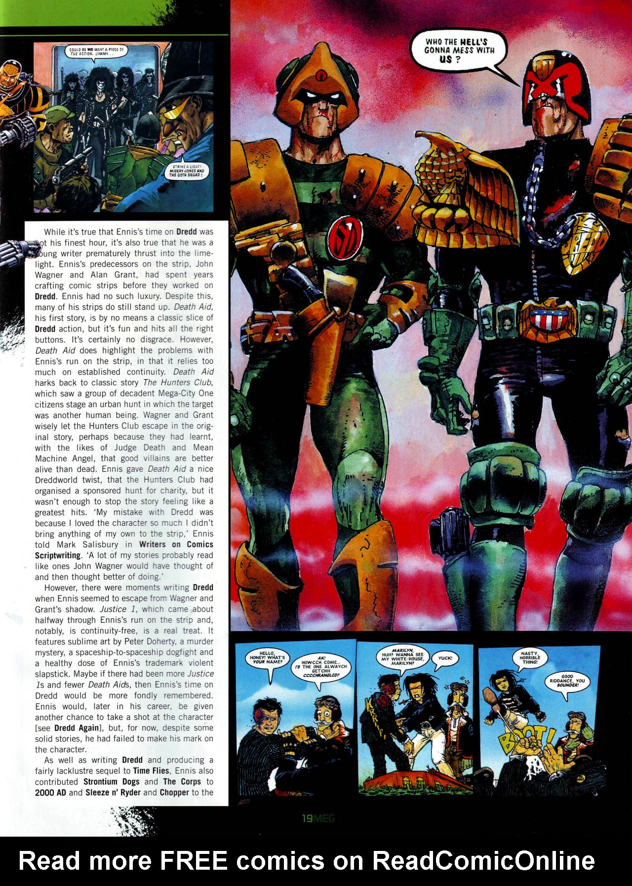 Read online Judge Dredd Megazine (Vol. 5) comic -  Issue #262 - 19