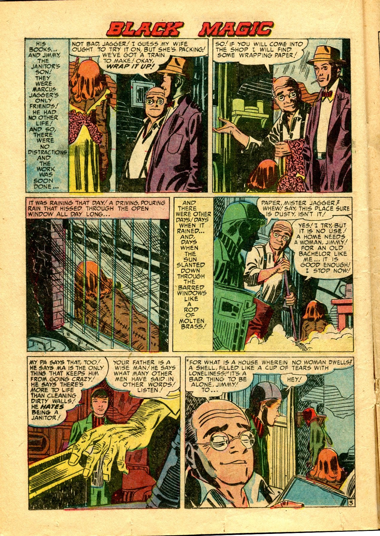 Read online Black Magic (1950) comic -  Issue #13 - 16