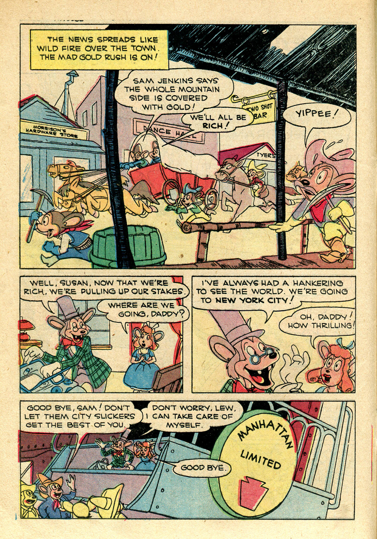 Read online Paul Terry's Mighty Mouse Comics comic -  Issue #21 - 12
