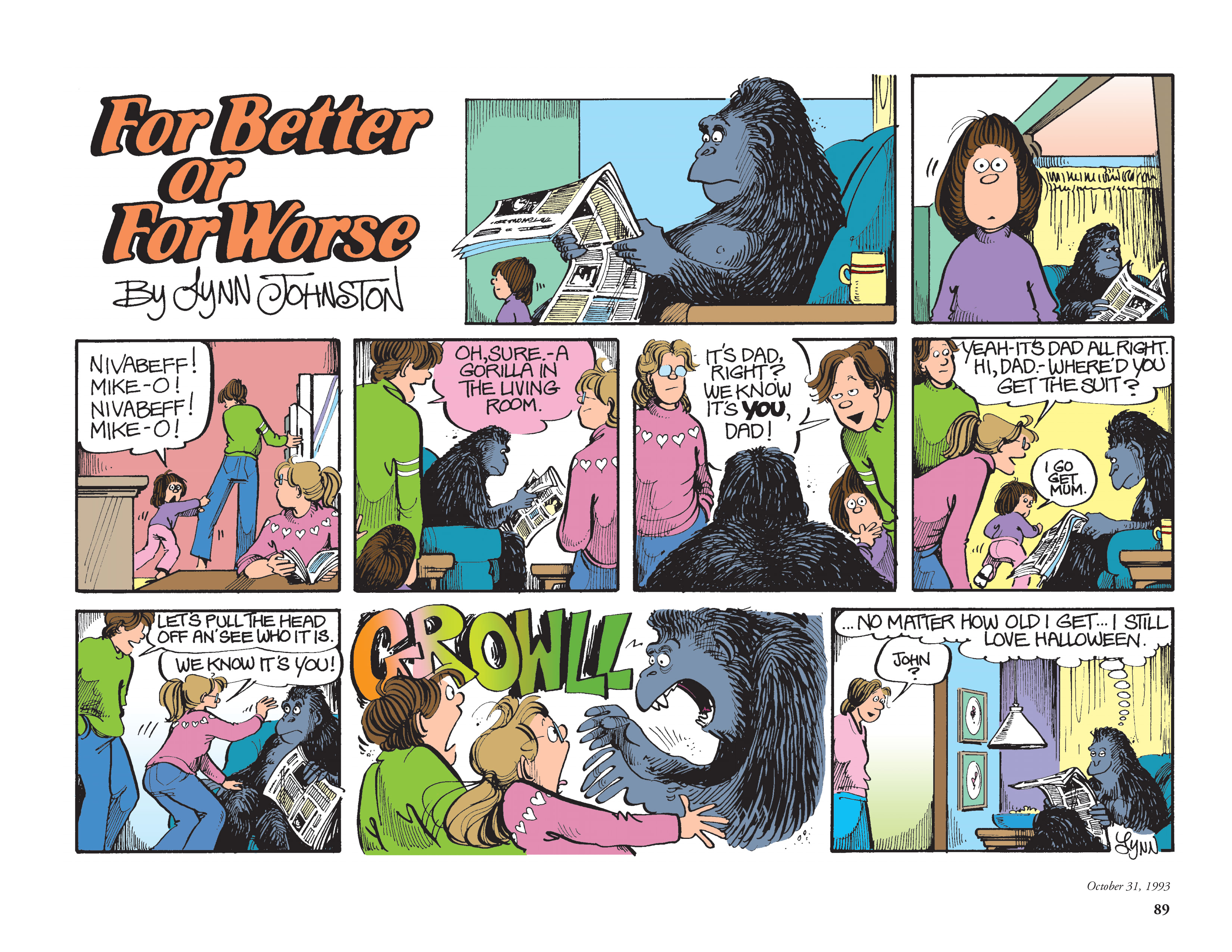 Read online For Better Or For Worse: The Complete Library comic -  Issue # TPB 5 (Part 1) - 89