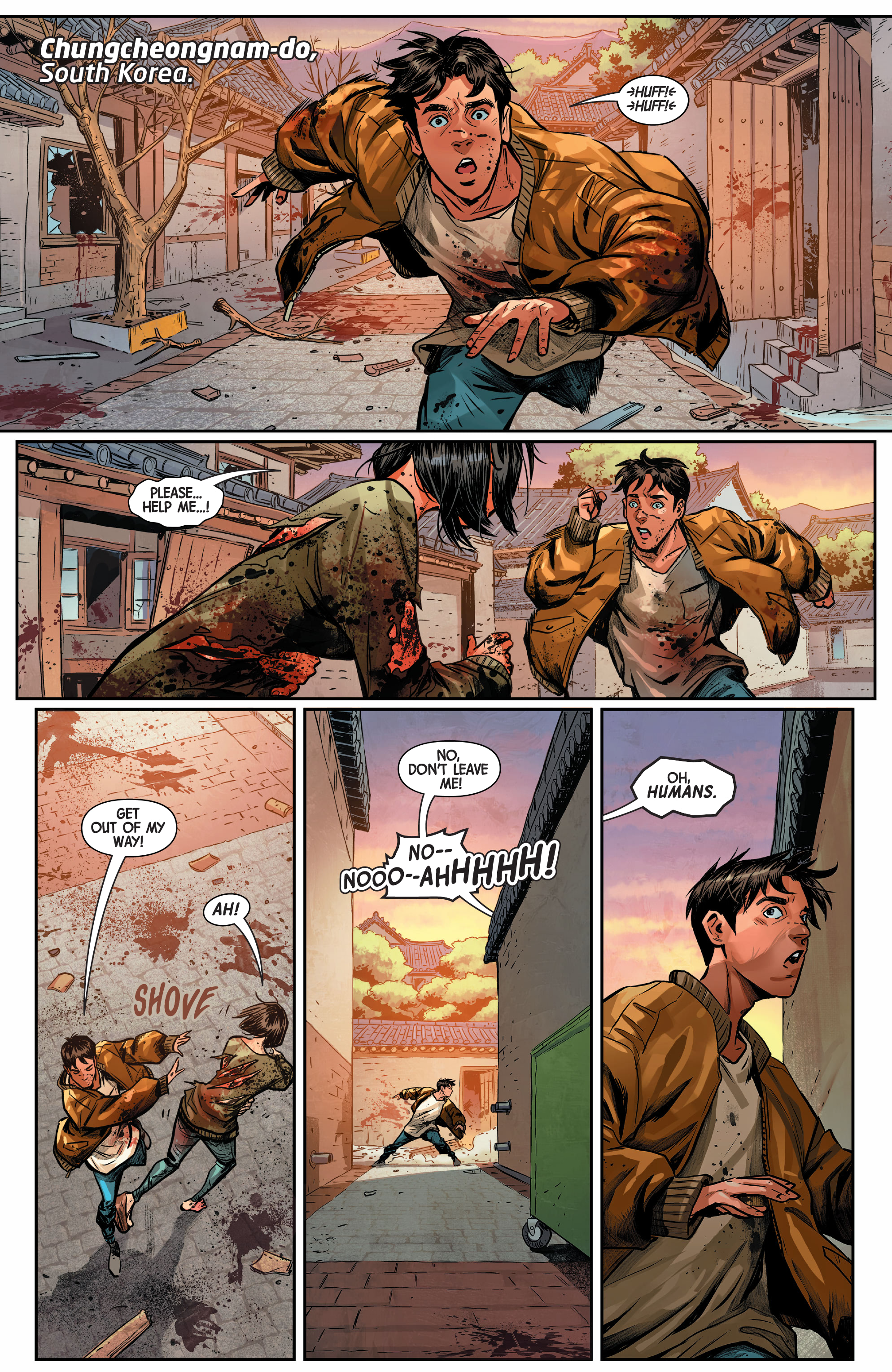 Read online Death of Doctor Strange: One-Shots comic -  Issue # White Fox - 2