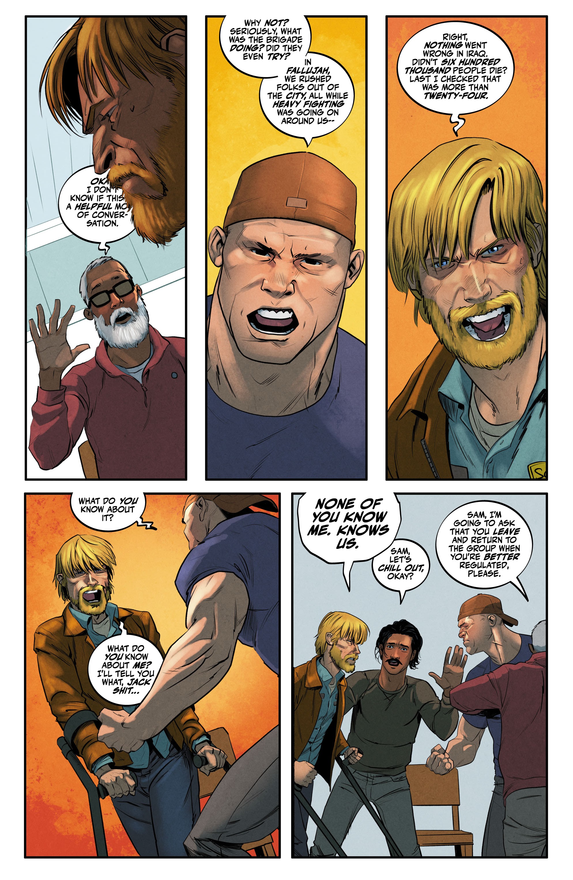 Read online The Blue Flame comic -  Issue #5 - 16