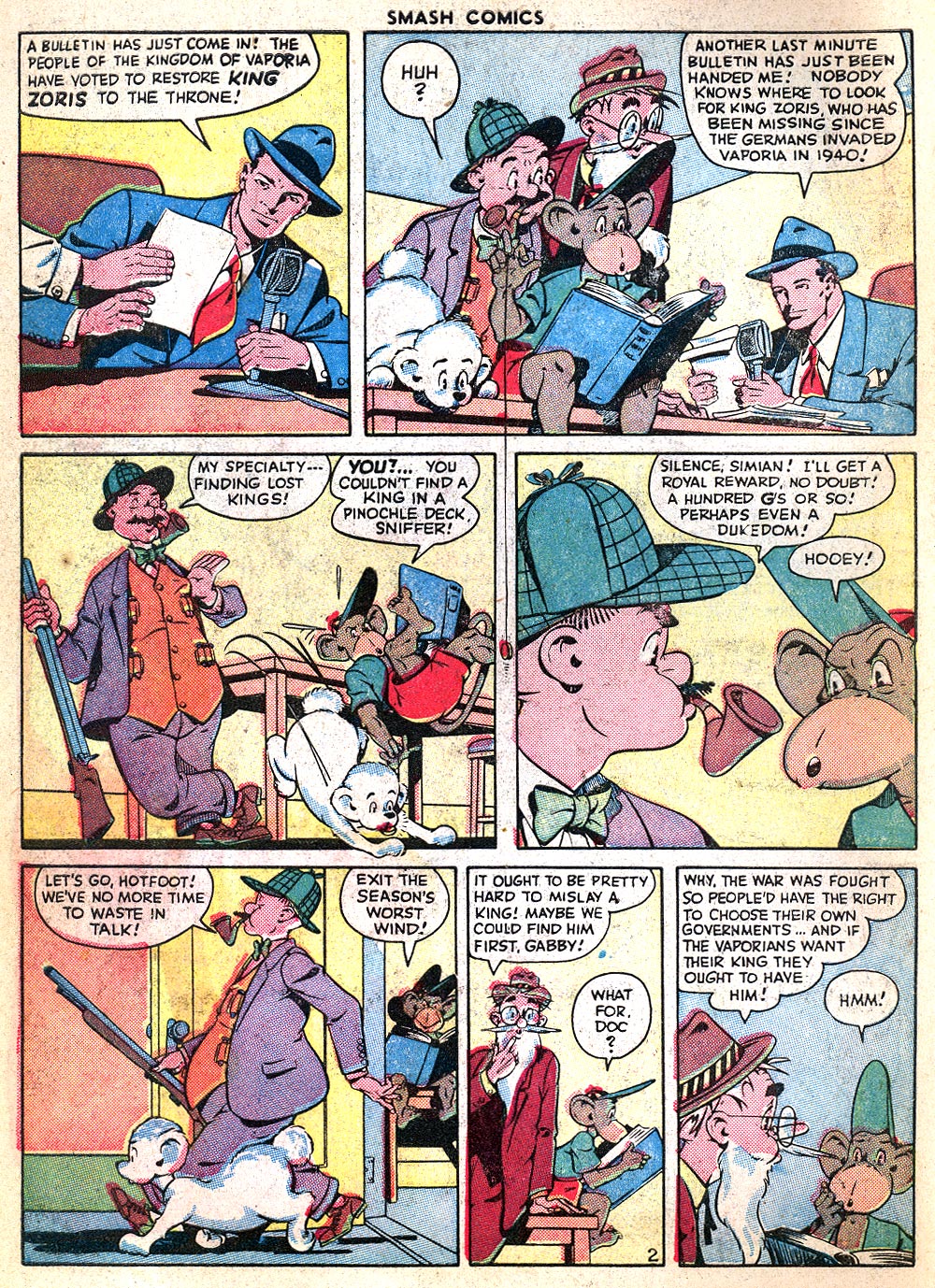 Read online Smash Comics comic -  Issue #64 - 4