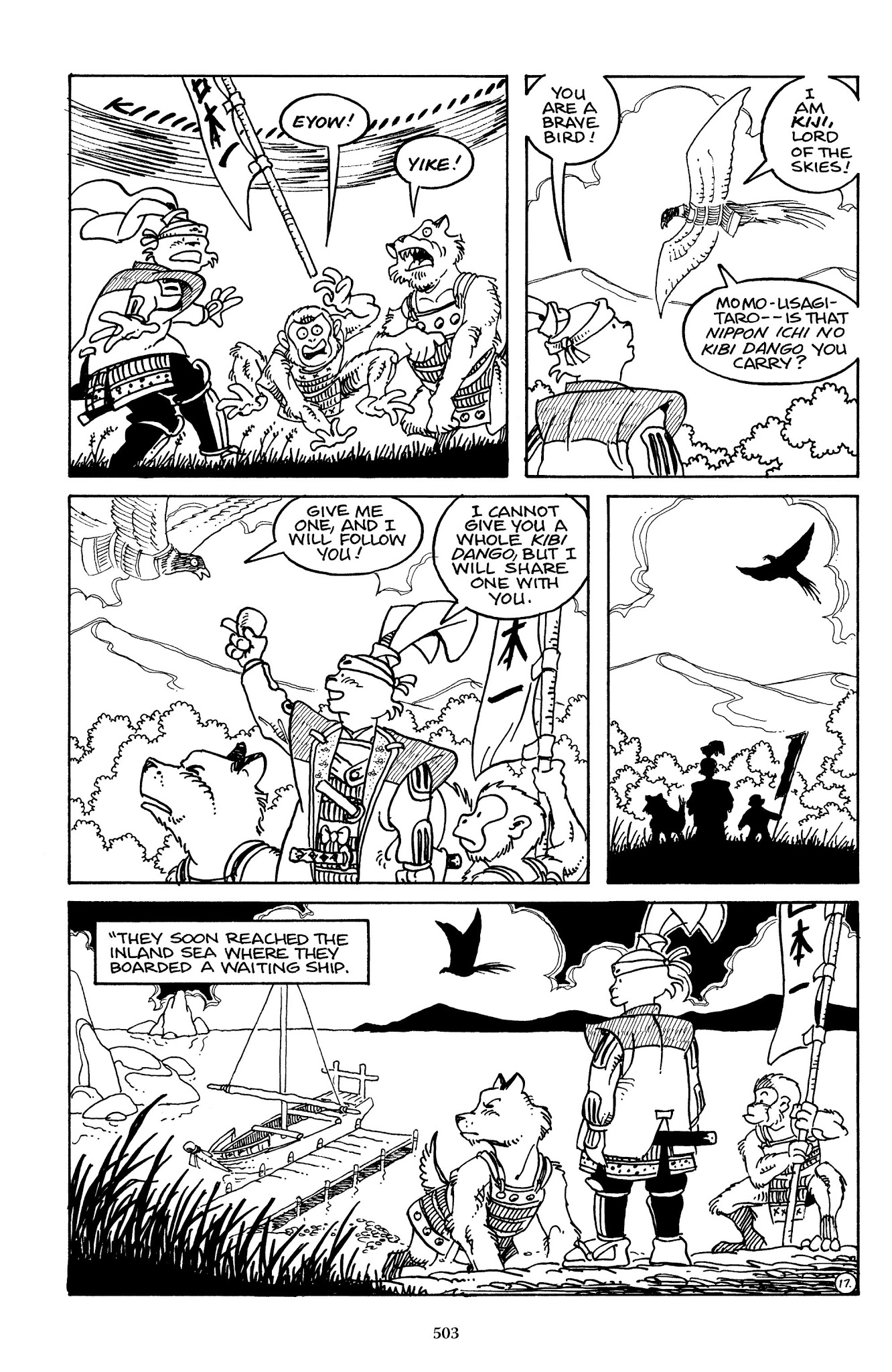 Read online The Usagi Yojimbo Saga comic -  Issue # TPB 2 - 497