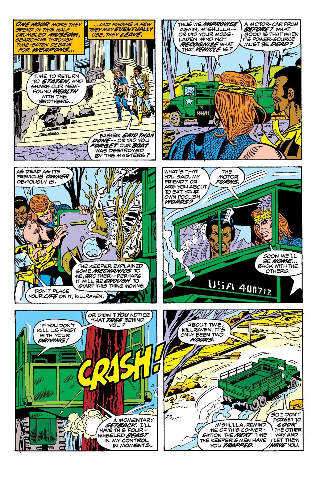 Read online Killraven Epic Collection: Warrior of the Worlds comic -  Issue # TPB (Part 1) - 55