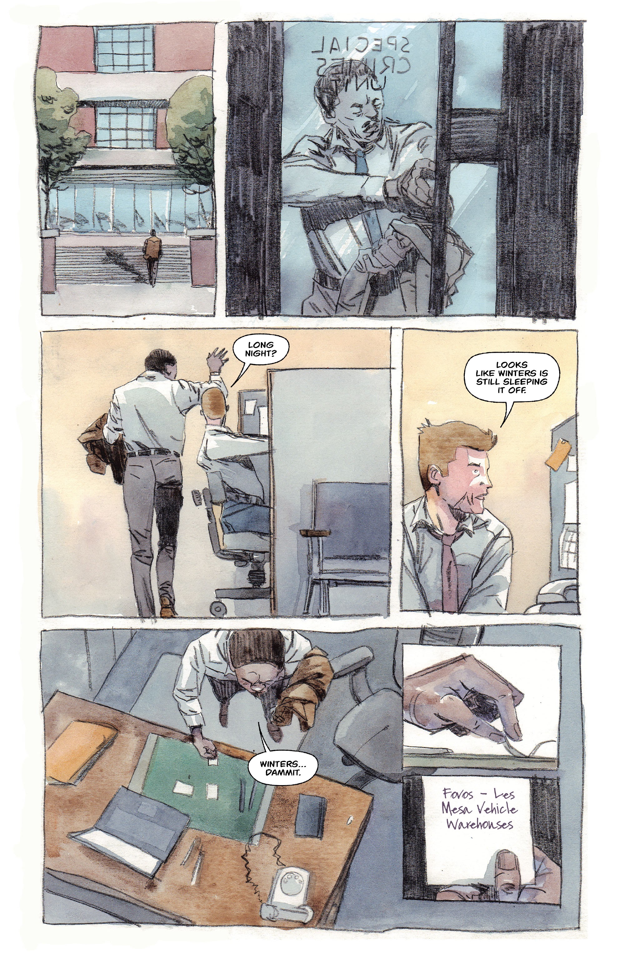 Read online Fear Case comic -  Issue #3 - 8