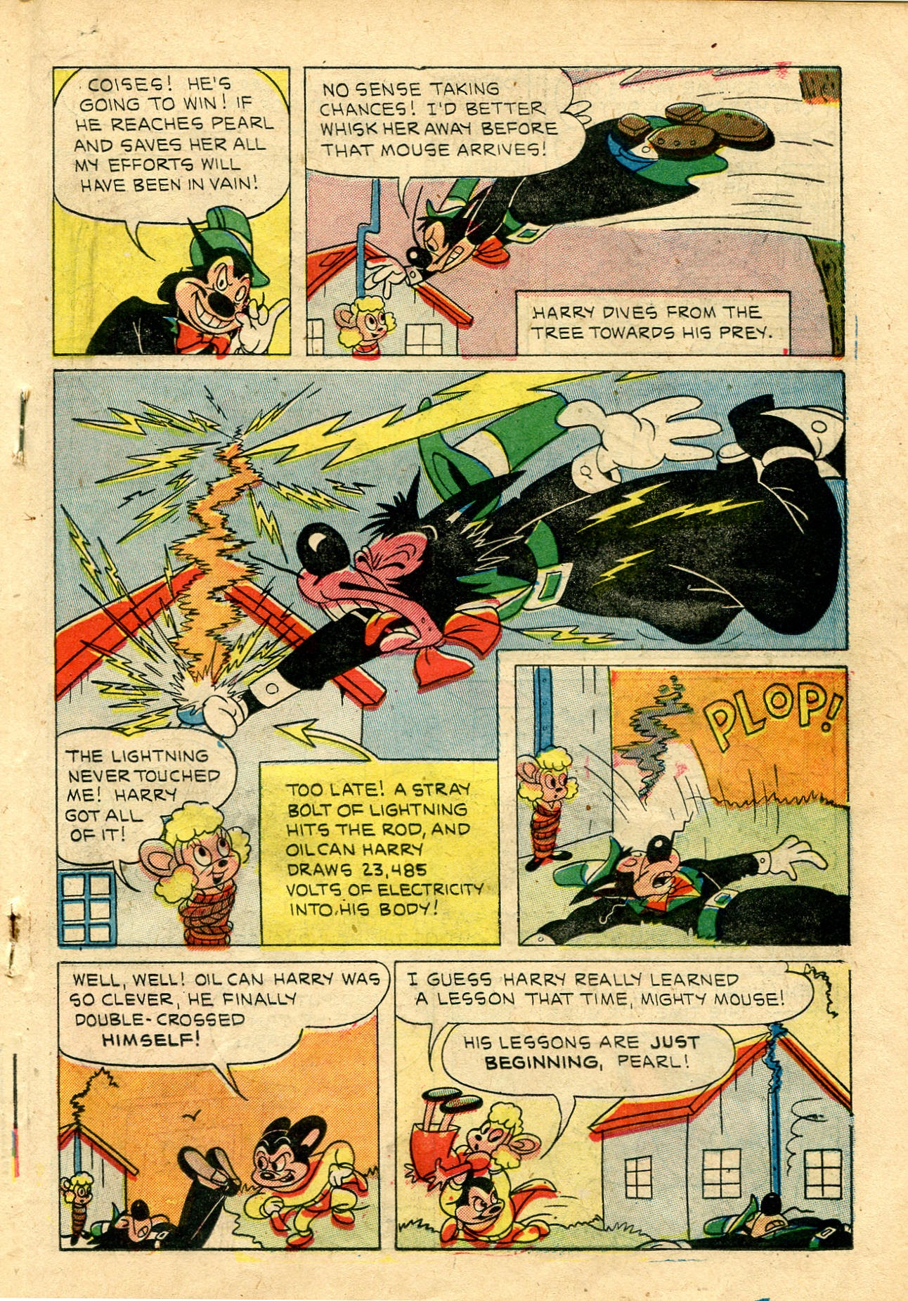 Read online Paul Terry's Mighty Mouse Comics comic -  Issue #22 - 27