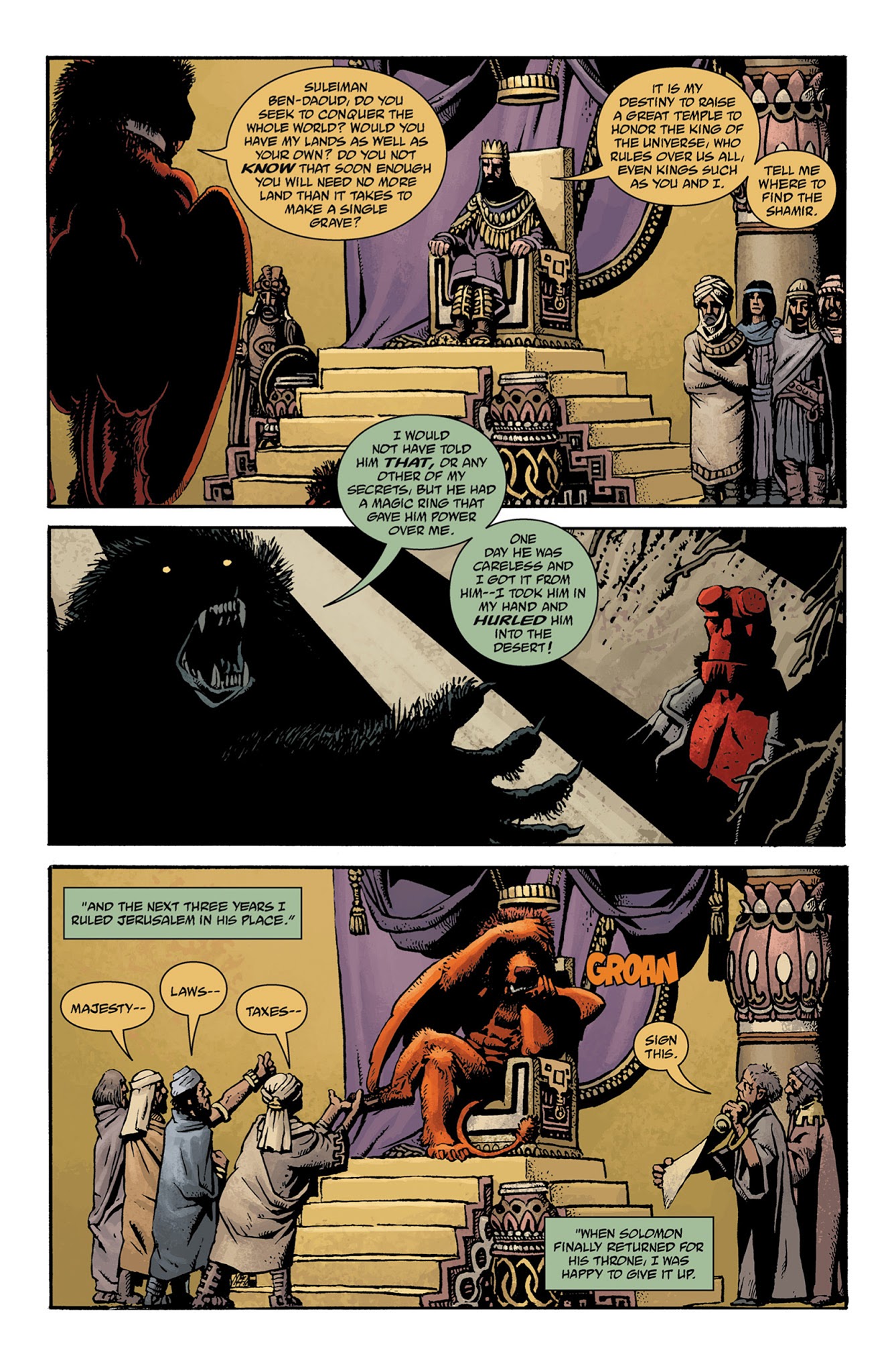 Read online Hellboy: The Bride Of Hell  and Others comic -  Issue # TPB - 135