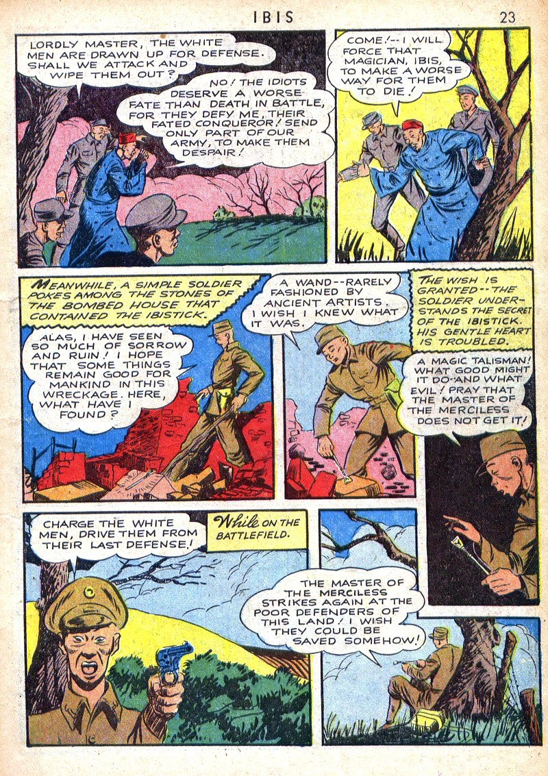 Read online Ibis the Invincible comic -  Issue #1 - 23