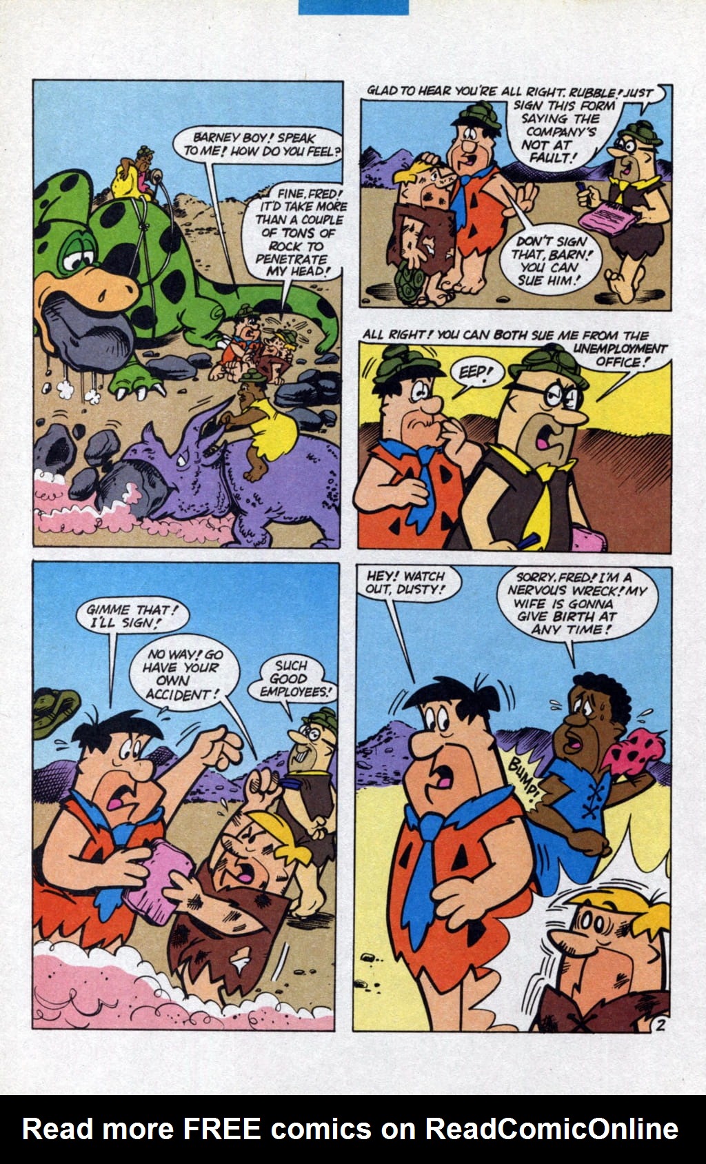 Read online The Flintstones (1995) comic -  Issue #19 - 20