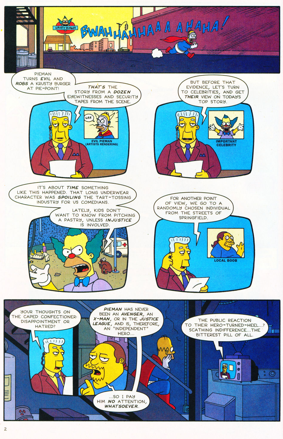 Read online Bongo Comics Presents Simpsons Super Spectacular comic -  Issue #1 - 3