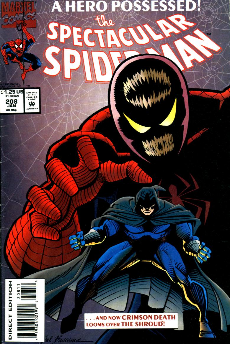 Read online The Spectacular Spider-Man (1976) comic -  Issue #208 - 1