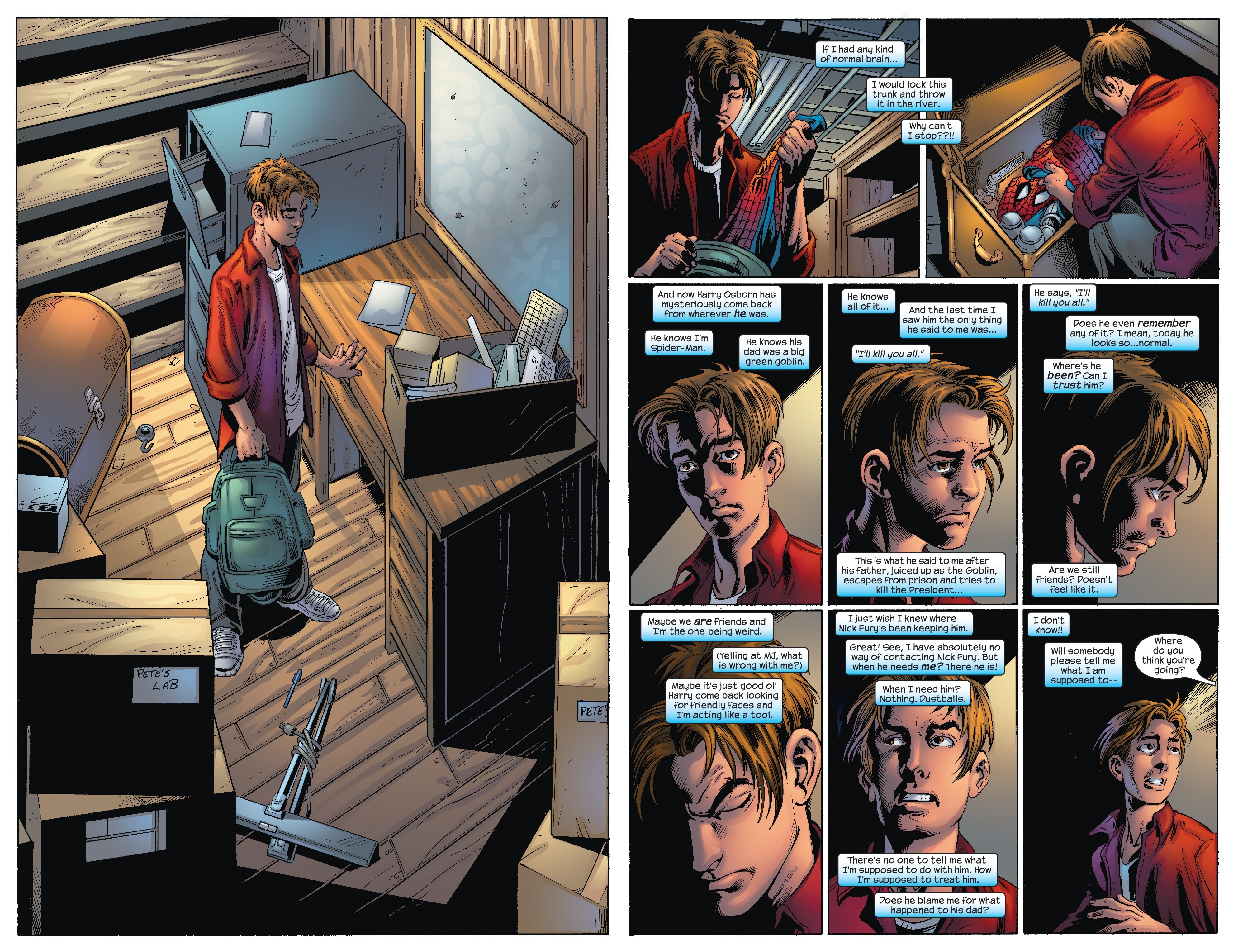 Read online Ultimate Spider-Man (2000) comic -  Issue # _TPB 7 (Part 1) - 22