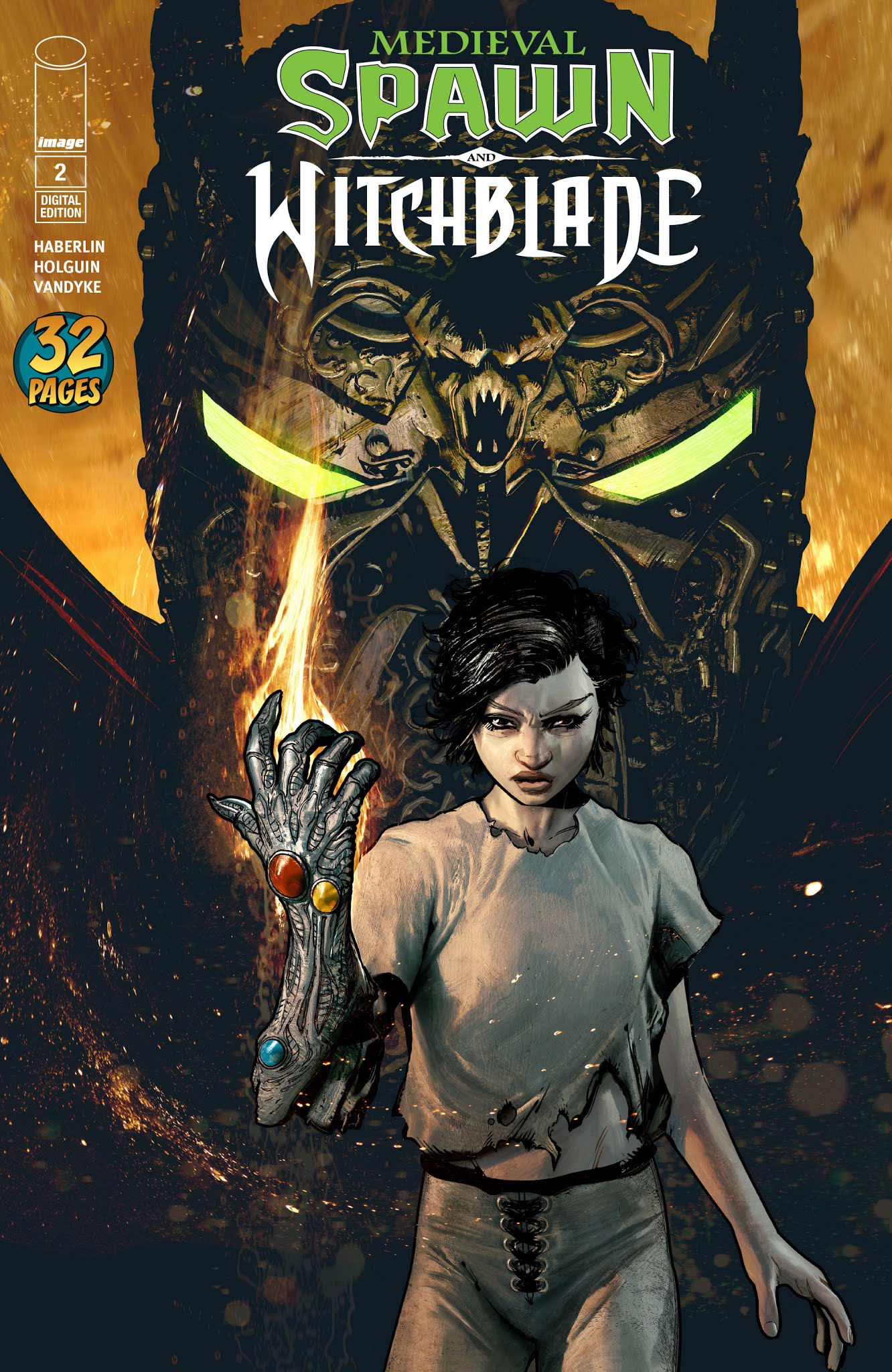 Read online Medieval Spawn and Witchblade comic -  Issue #2 - 1