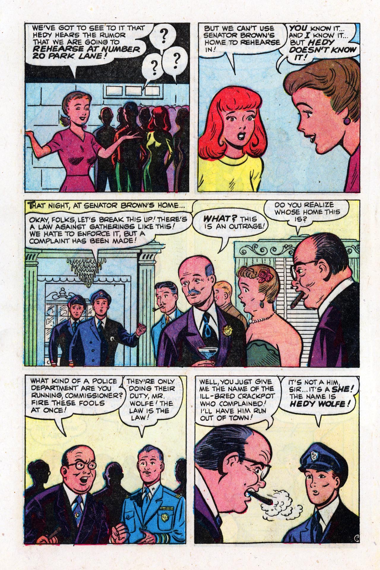 Read online Patsy Walker comic -  Issue #40 - 7