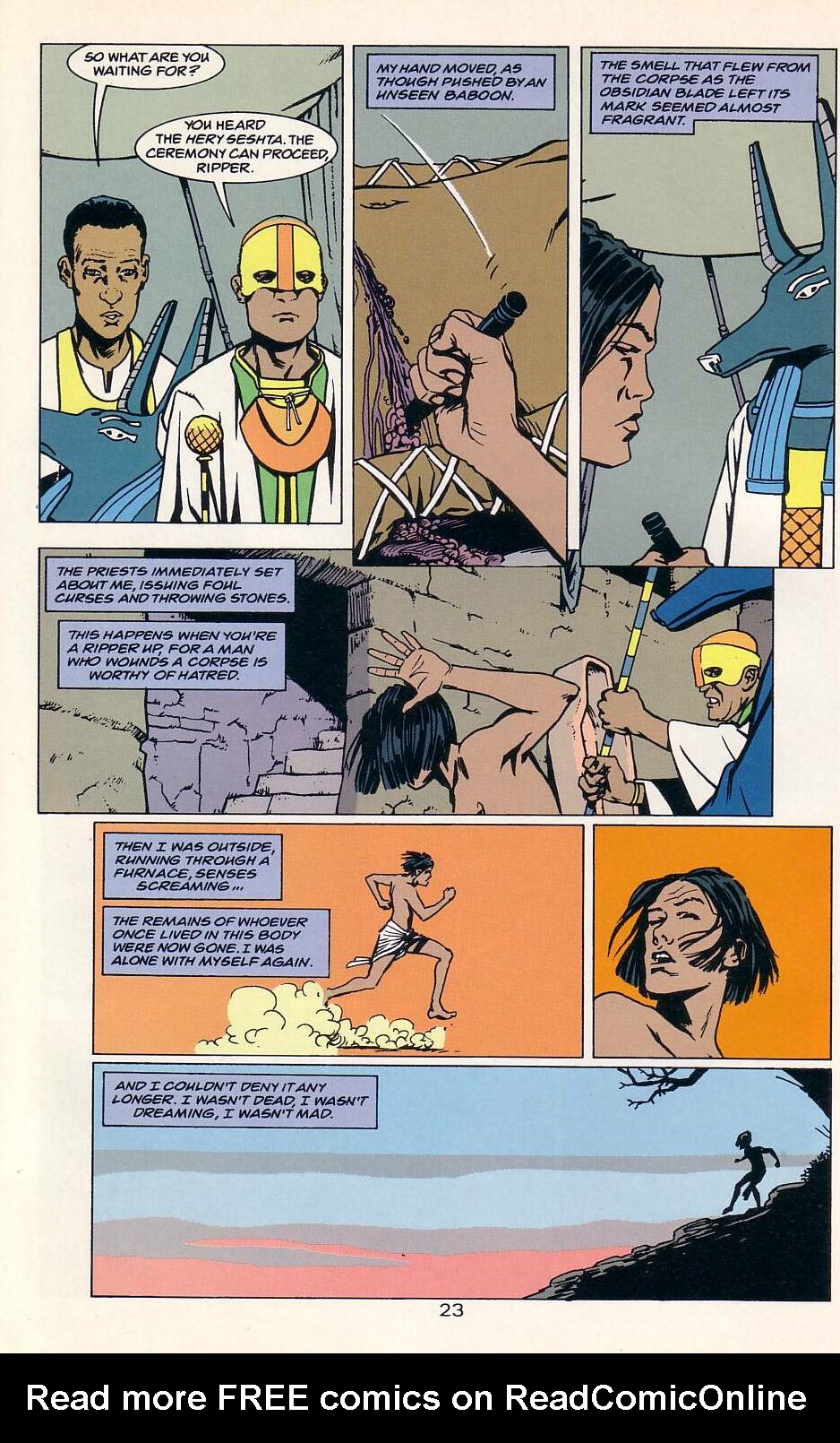 Read online Egypt comic -  Issue #1 - 26