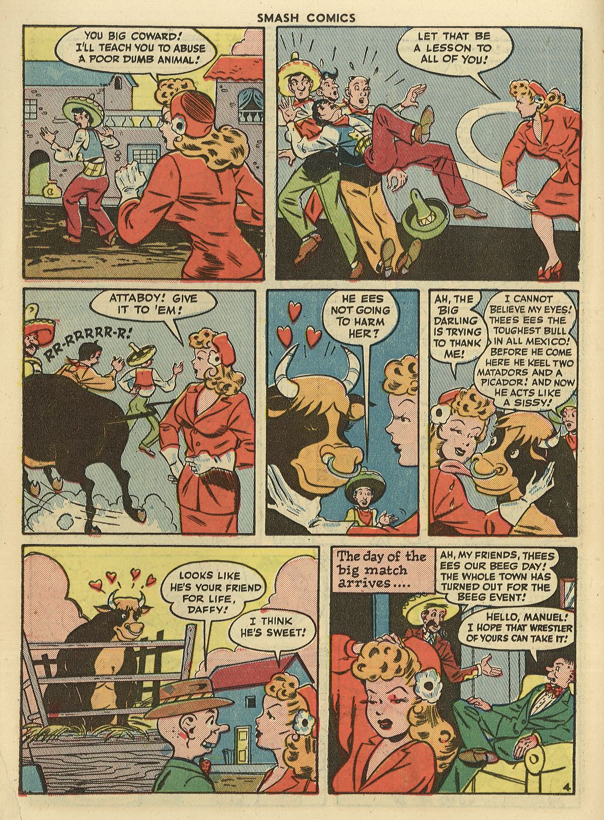 Read online Smash Comics comic -  Issue #60 - 18