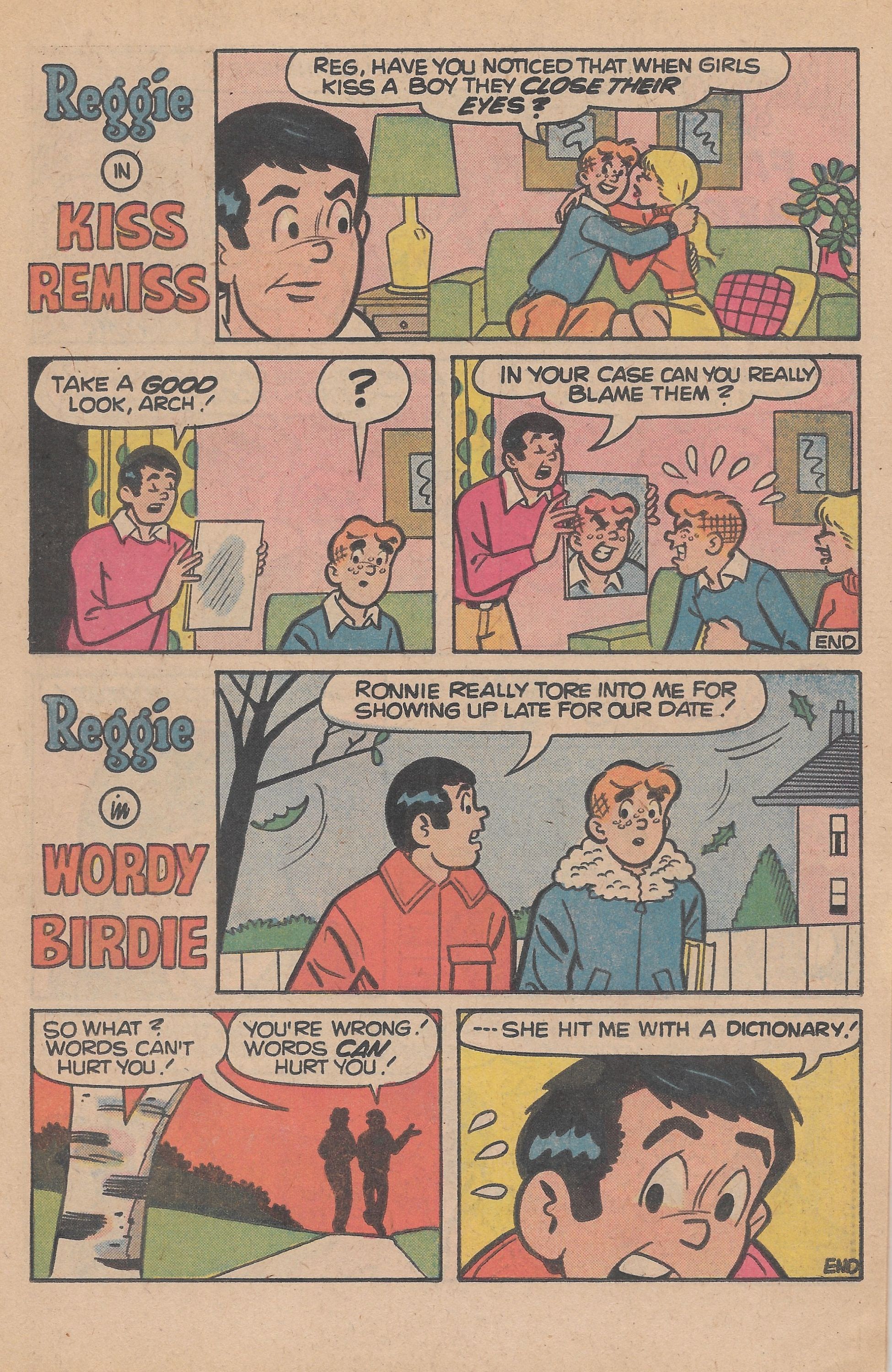 Read online Reggie's Wise Guy Jokes comic -  Issue #45 - 15