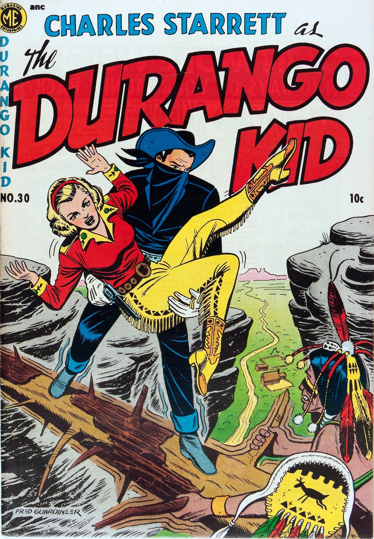 Read online Charles Starrett as The Durango Kid comic -  Issue #30 - 1