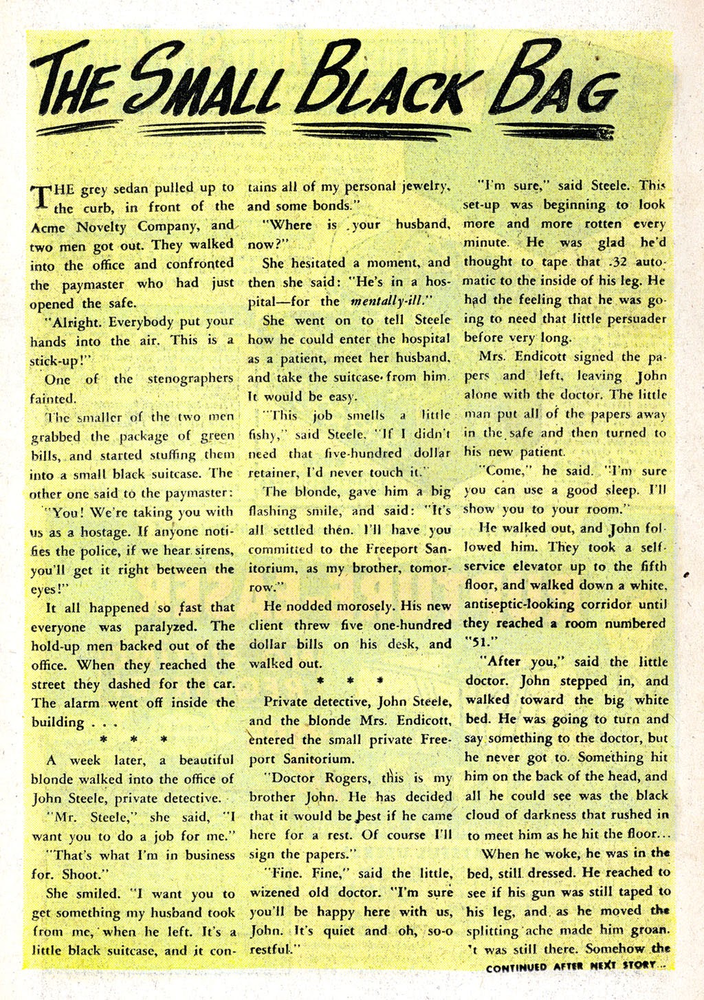 Read online Police Action comic -  Issue #3 - 18