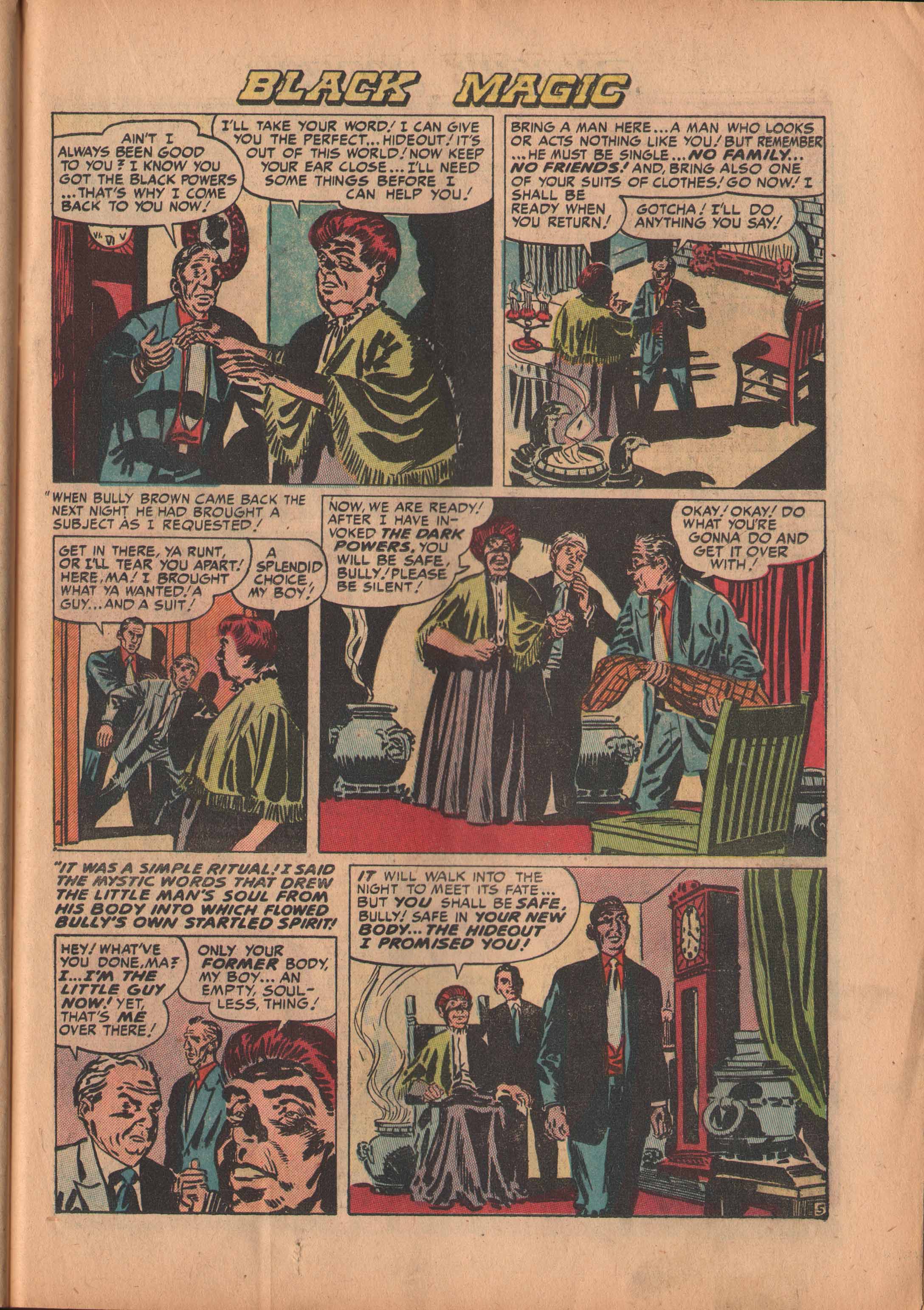 Read online Black Magic (1950) comic -  Issue #4 - 18