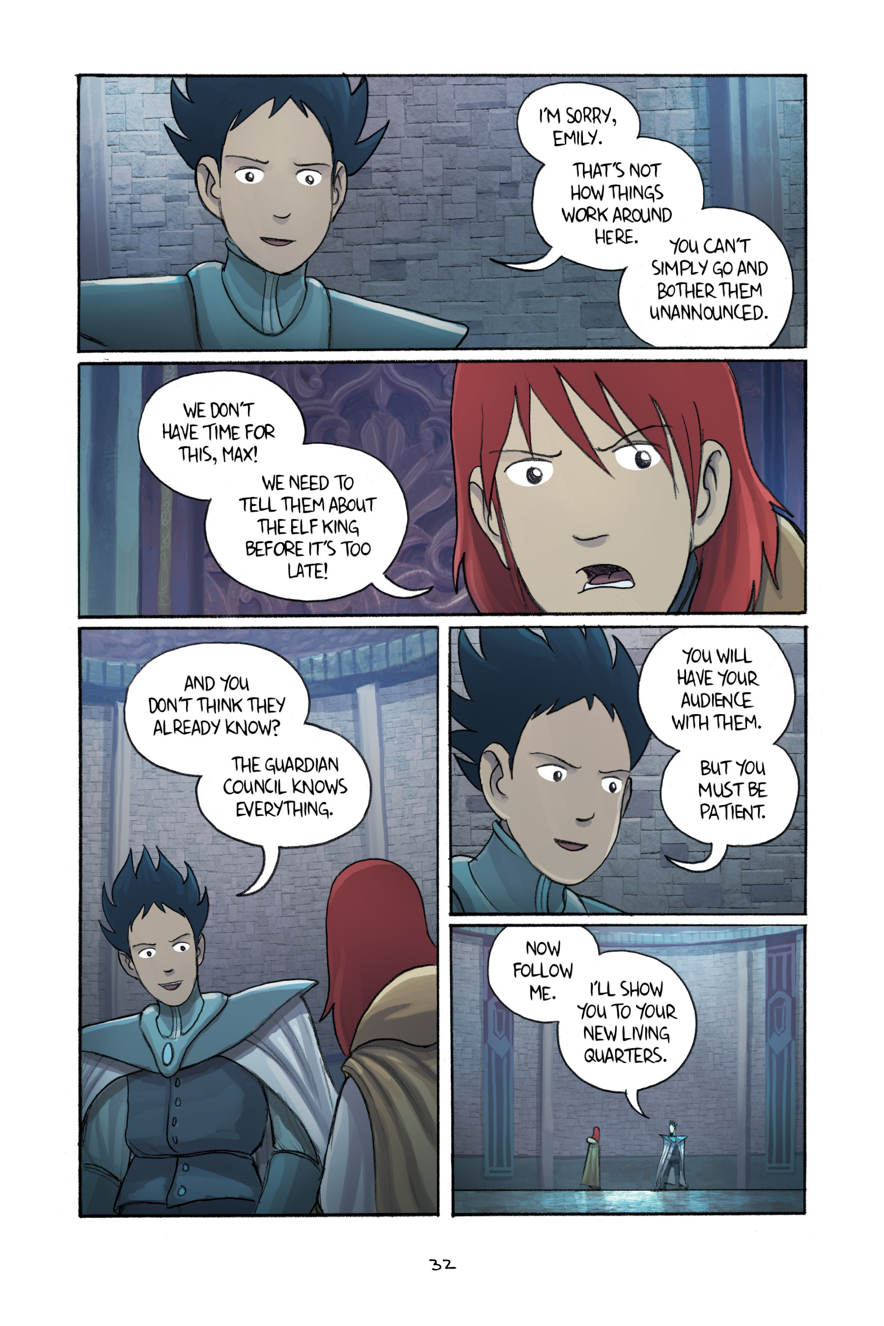 Read online Amulet comic -  Issue #4 - 34