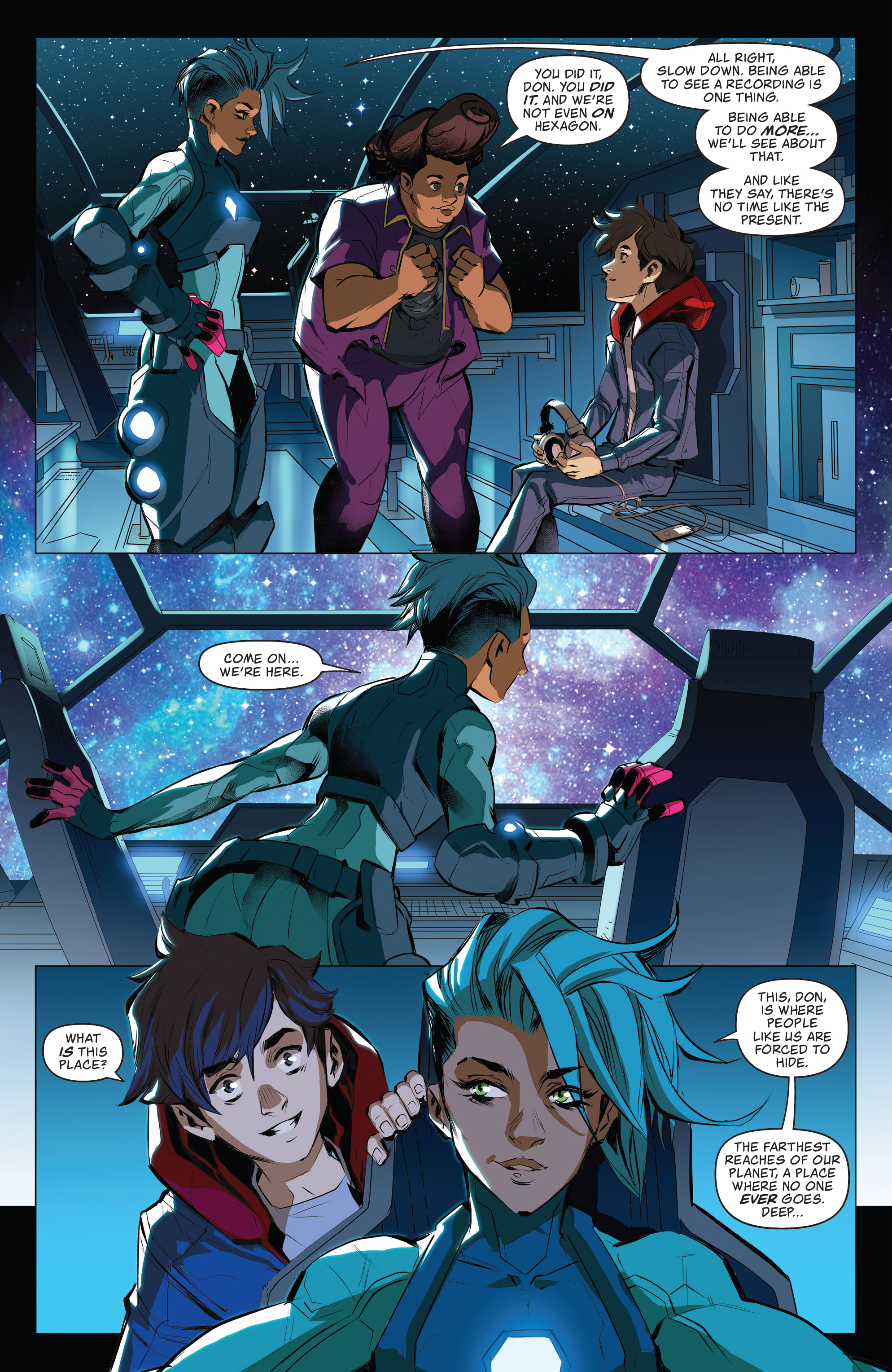Read online Hexagon comic -  Issue #3 - 32