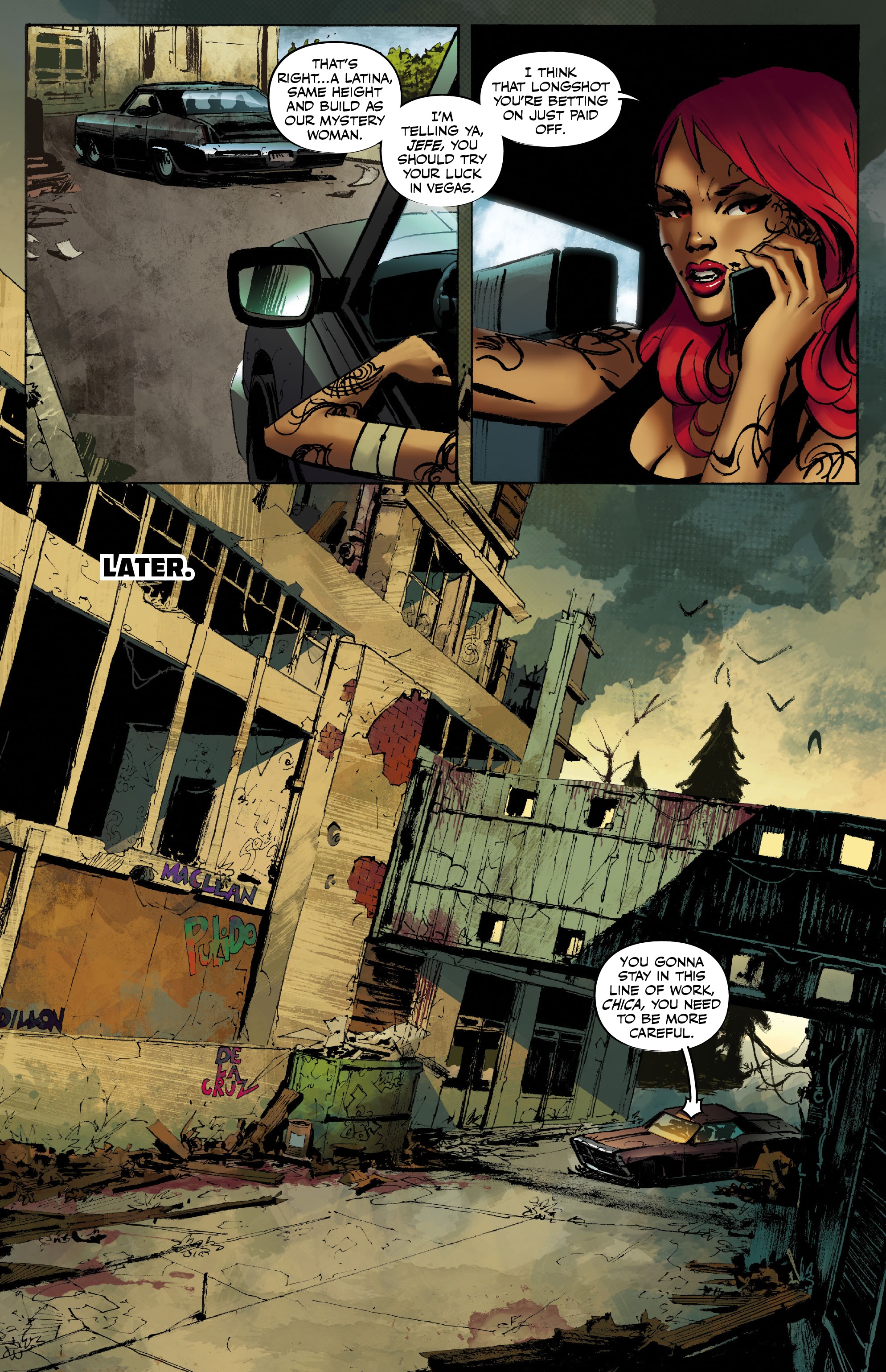 Read online La Muerta: Retribution comic -  Issue #1 - 10