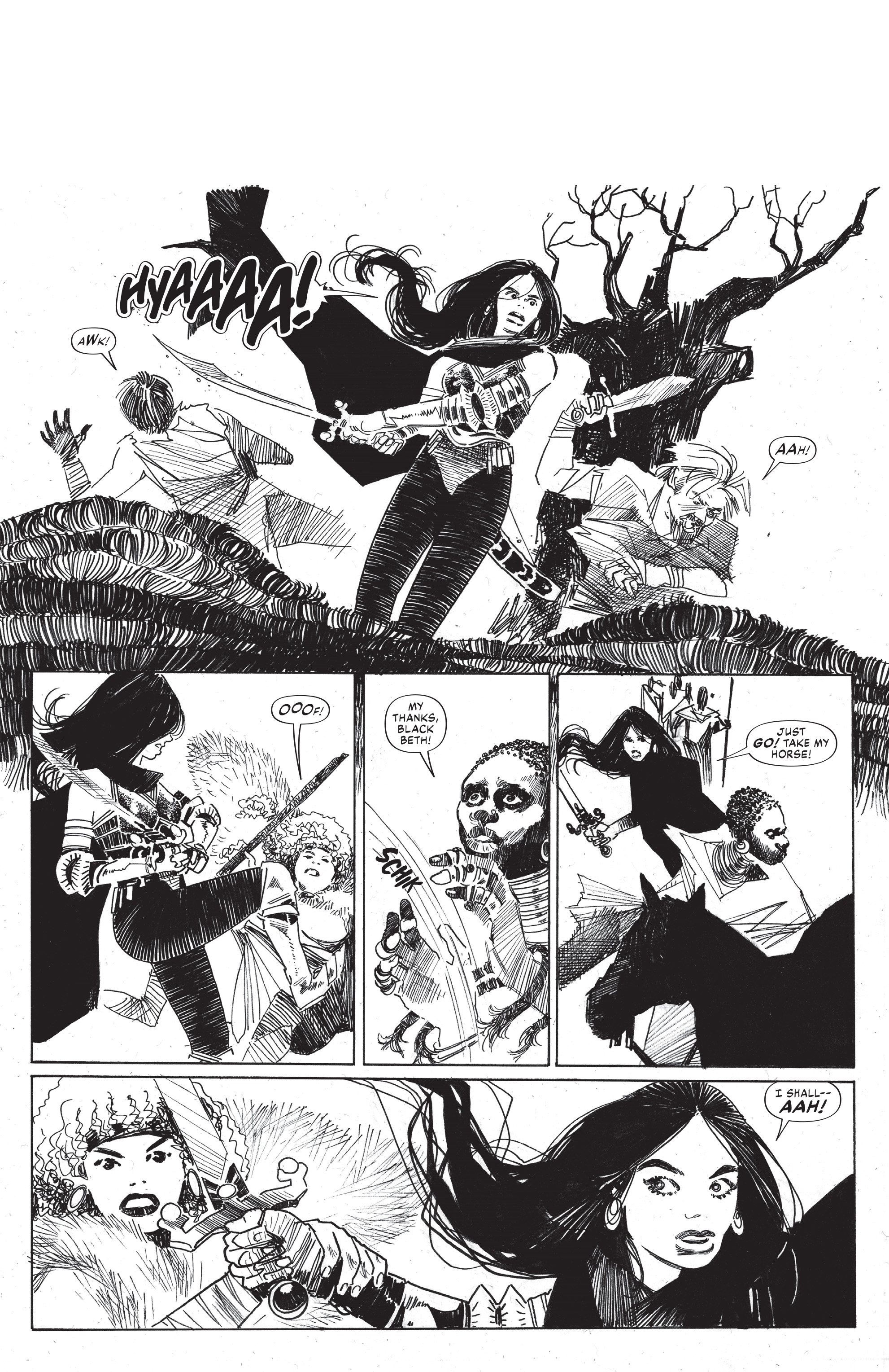 Read online Black Beth: Vengeance be thy name comic -  Issue # TPB - 40
