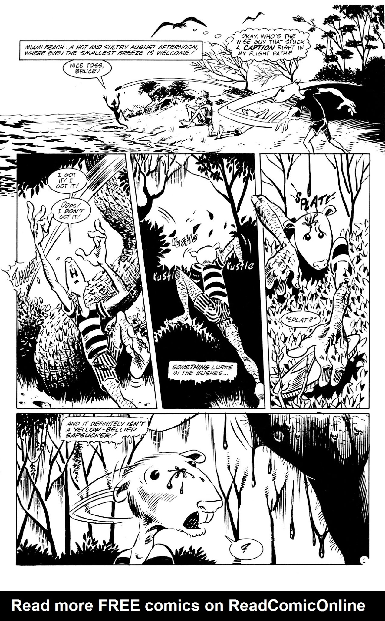 Read online Adolescent Radioactive Black Belt Hamsters comic -  Issue #7 - 3
