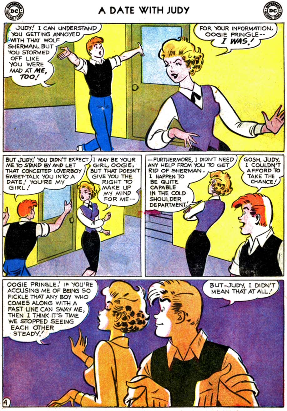 Read online A Date with Judy comic -  Issue #76 - 20
