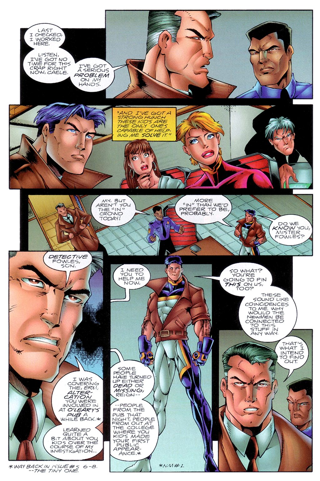 Read online NewMen comic -  Issue #19 - 7