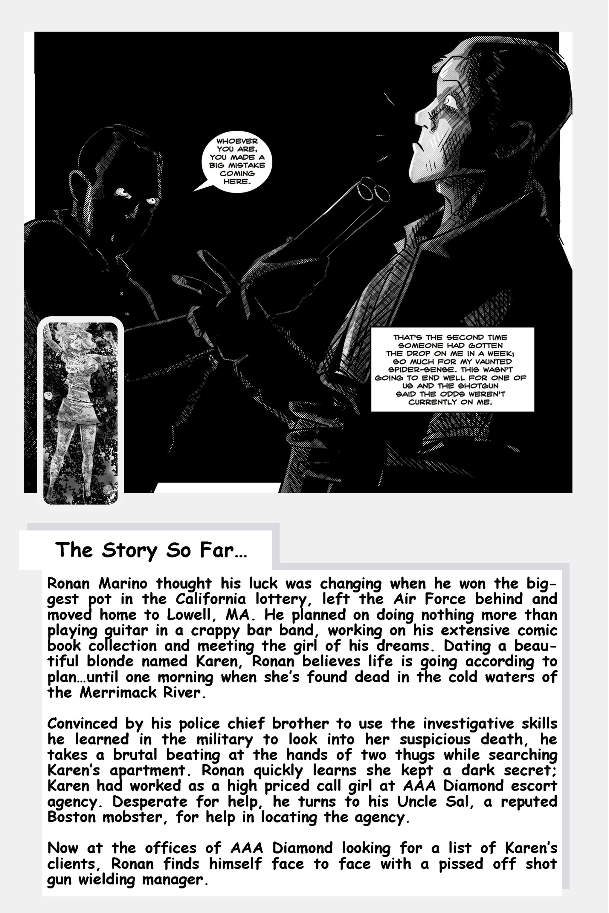 Read online Two Redheads & A Dead Blonde comic -  Issue #3 - 3