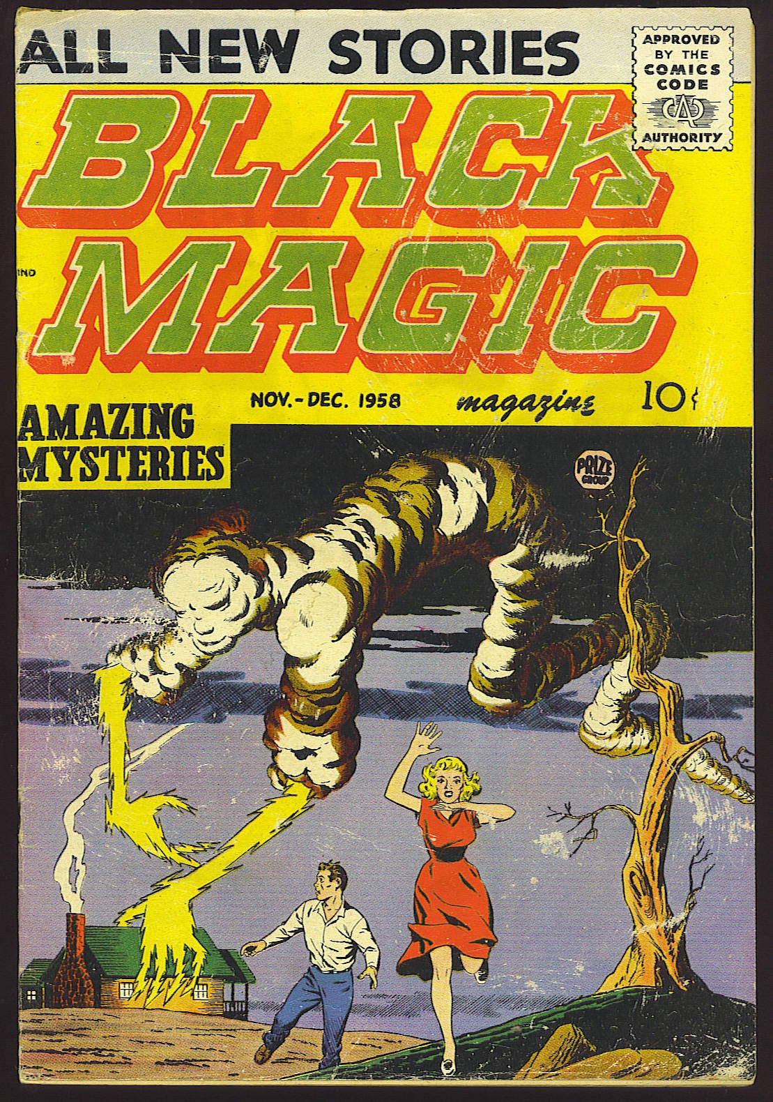 Read online Black Magic (1950) comic -  Issue #41 - 1