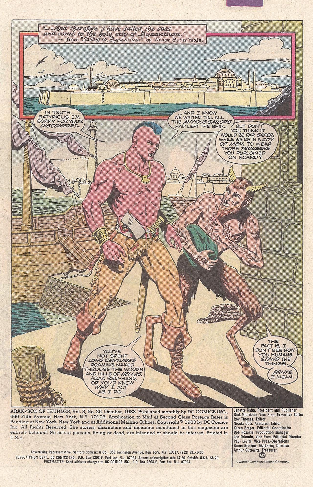 Read online Arak Son of Thunder comic -  Issue #26 - 3