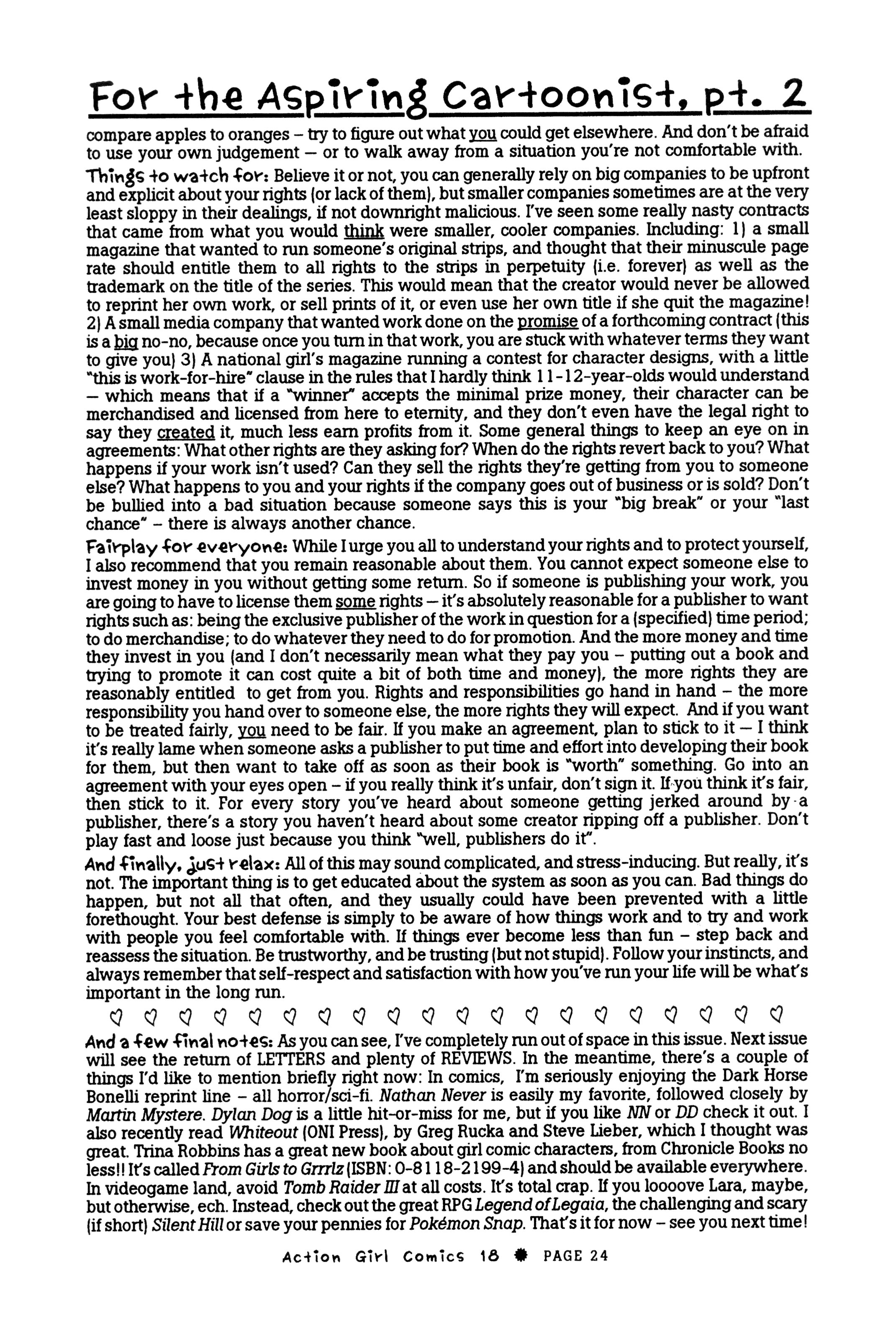 Read online Action Girl Comics comic -  Issue #18 - 26