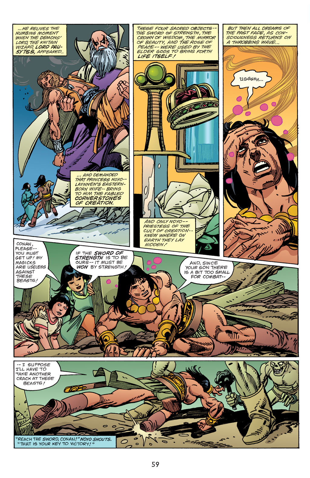 Read online The Chronicles of Conan comic -  Issue # TPB 17 (Part 1) - 59