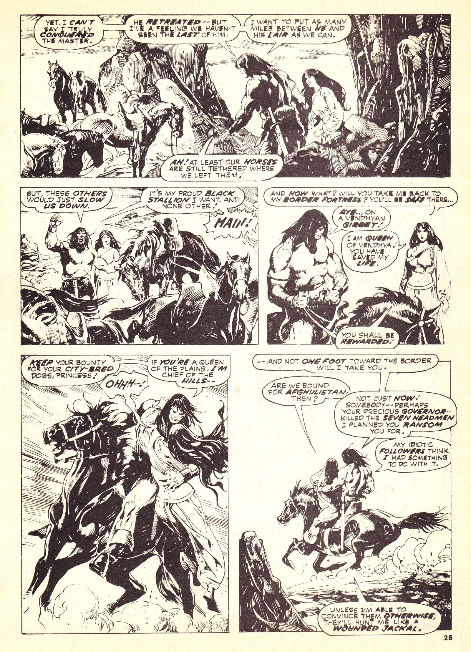 Read online The Savage Sword of Conan (1975) comic -  Issue #8 - 25