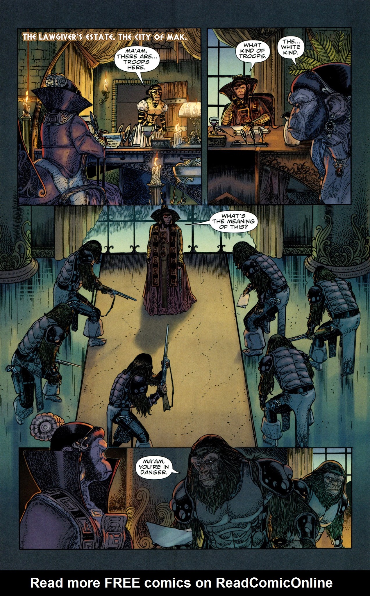 Read online Planet of the Apes (2011) comic -  Issue #15 - 10