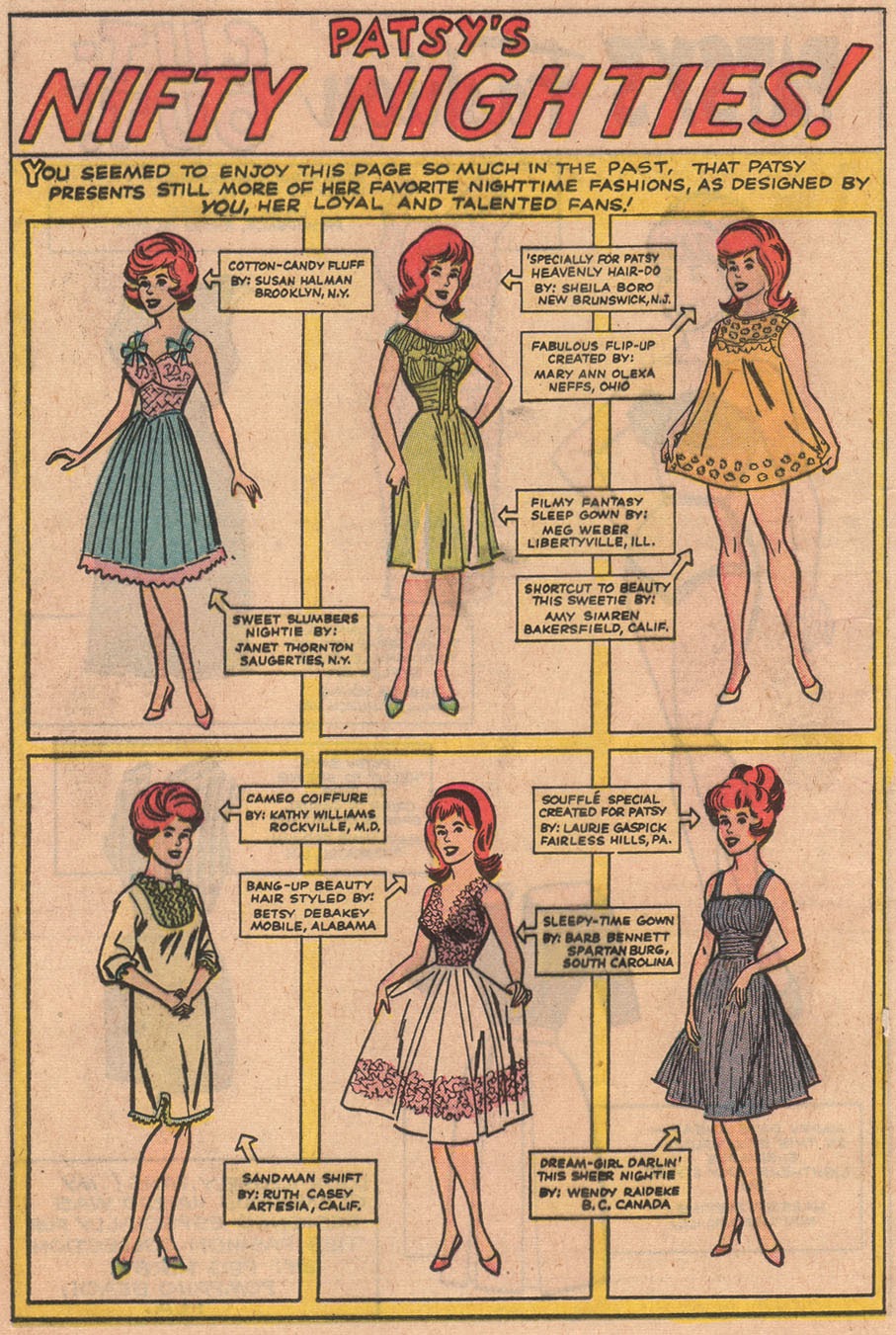Read online Patsy Walker's Fashion Parade comic -  Issue # Full - 48