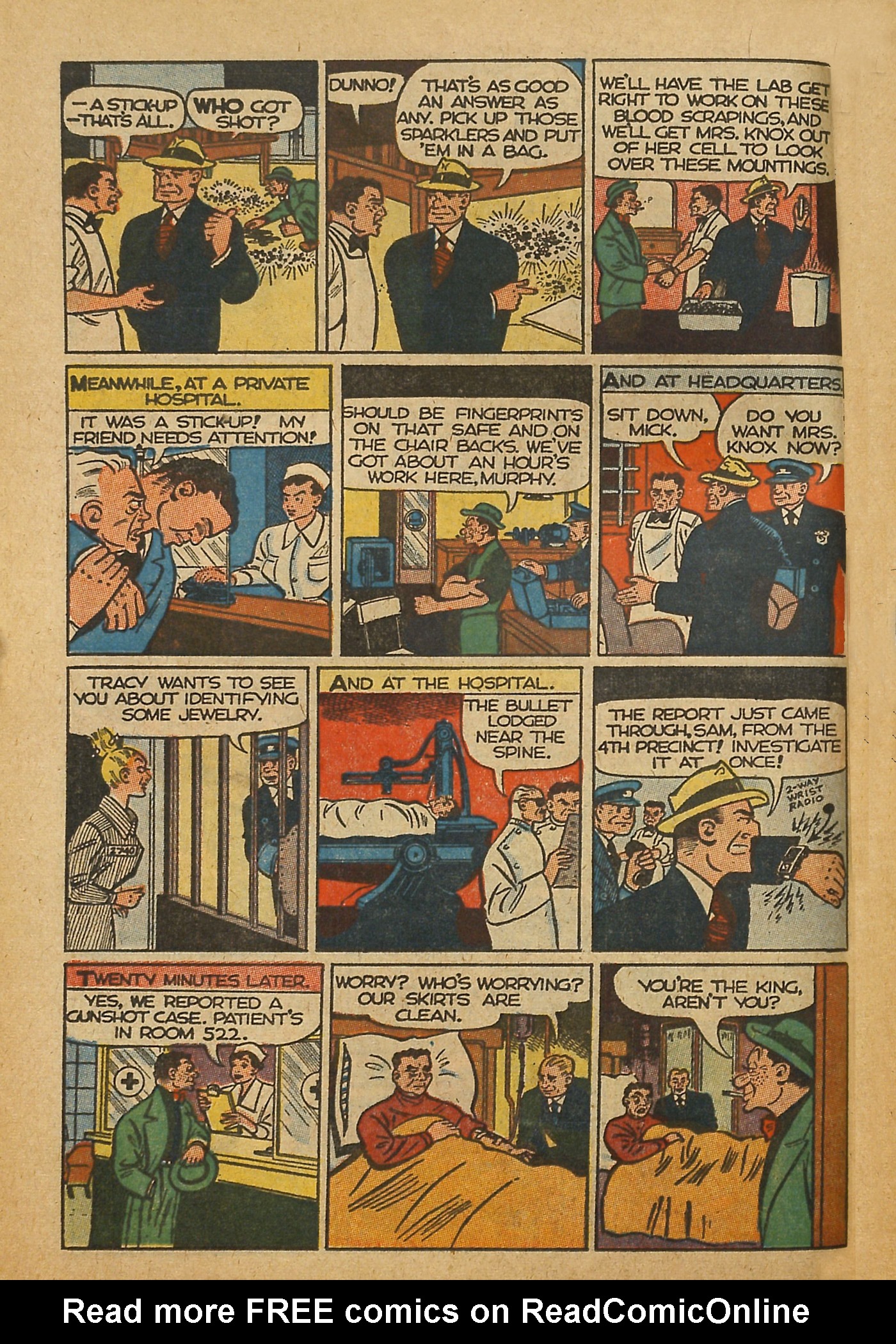 Read online Dick Tracy comic -  Issue #145 - 46
