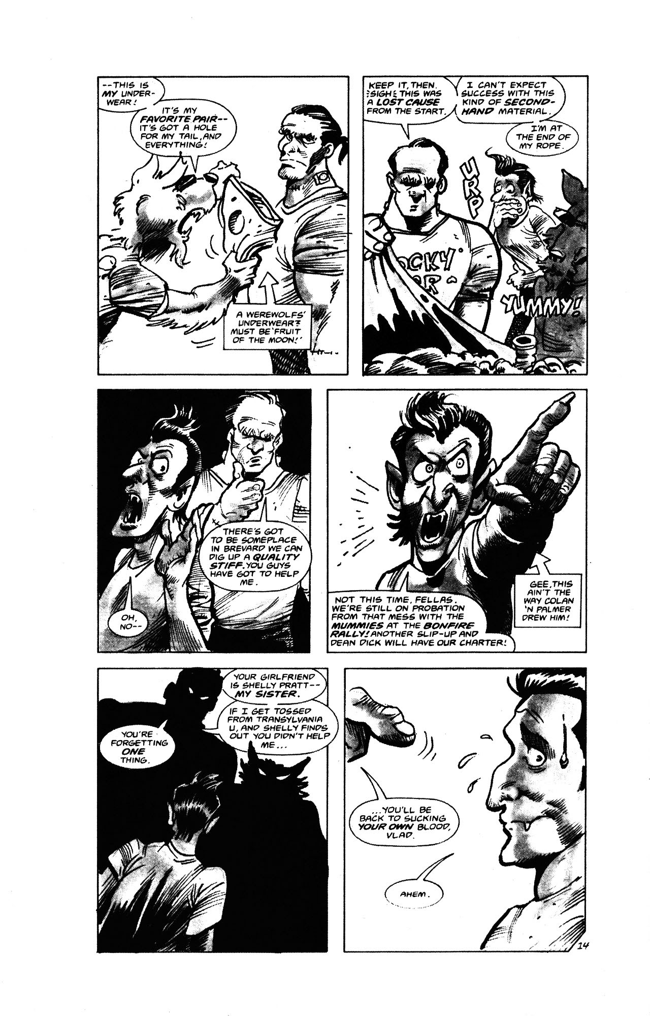 Read online Monster Frat House comic -  Issue # Full - 19