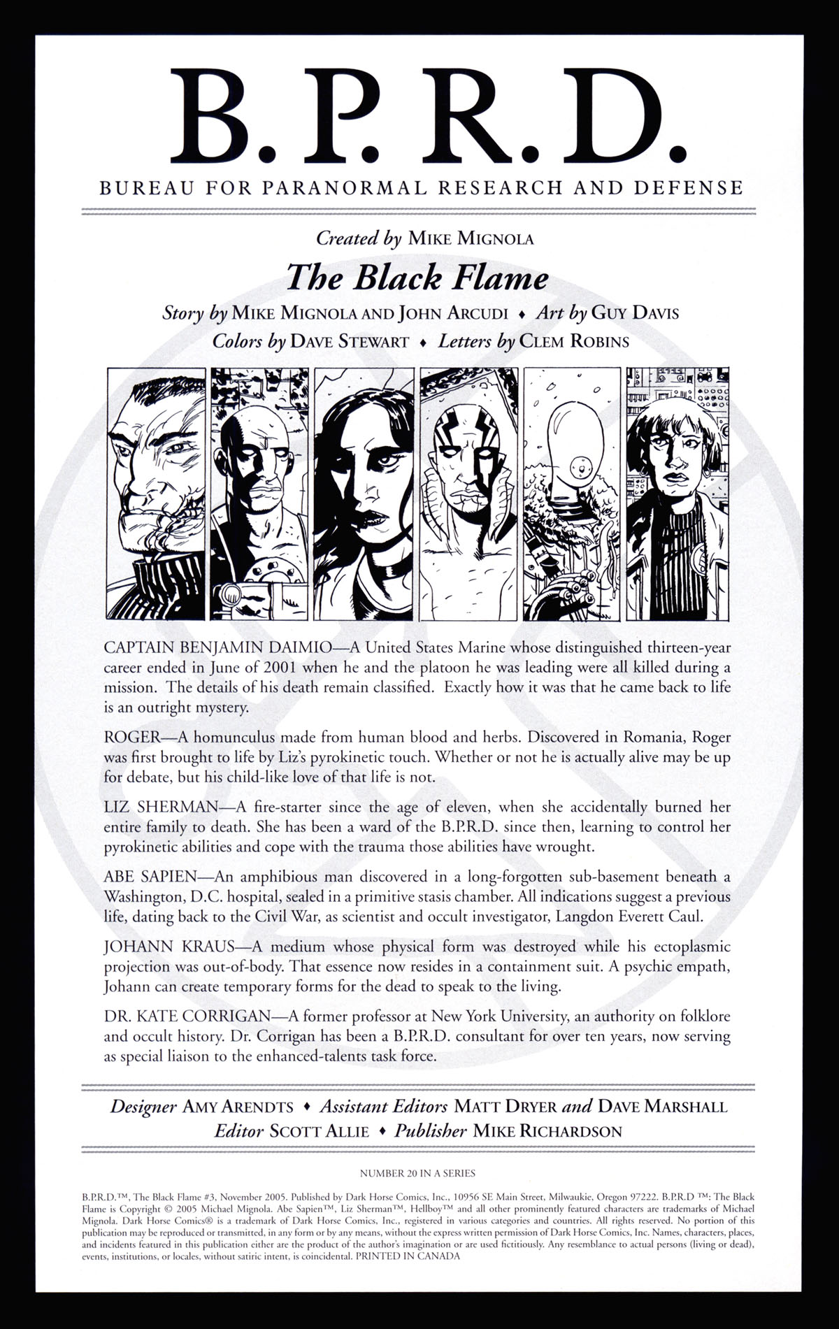 Read online B.P.R.D.: The Black Flame comic -  Issue #3 - 2