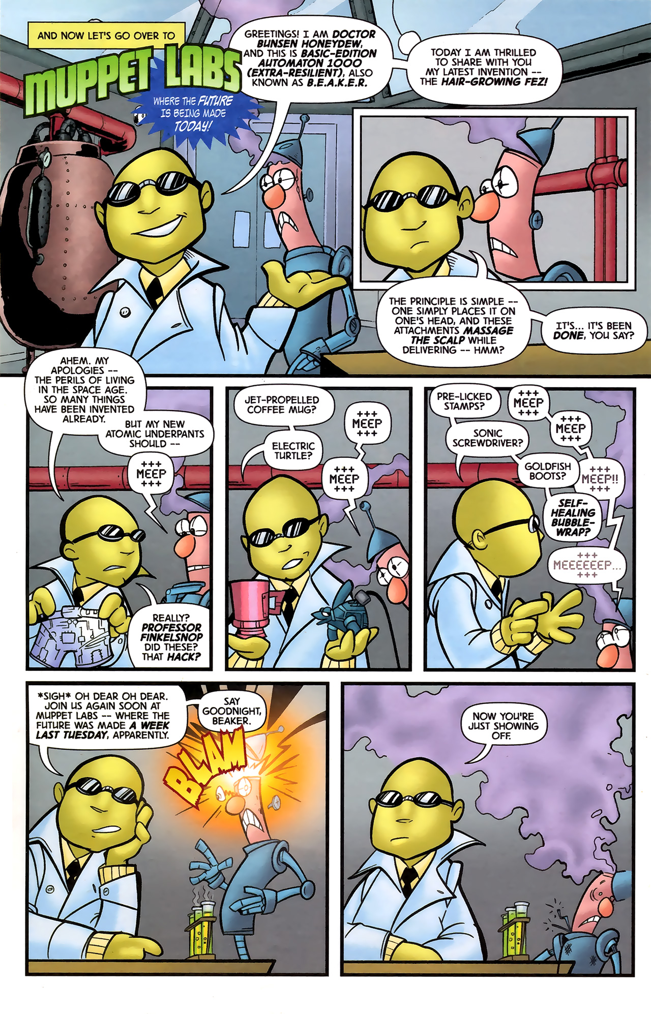 Read online The Muppet Show: The Comic Book comic -  Issue #0 - 15