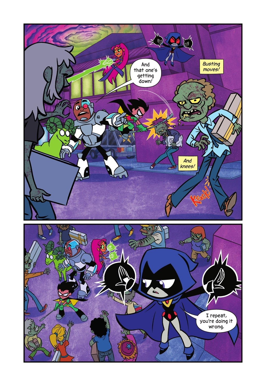 Read online Teen Titans Go! Undead?! comic -  Issue # TPB (Part 1) - 43