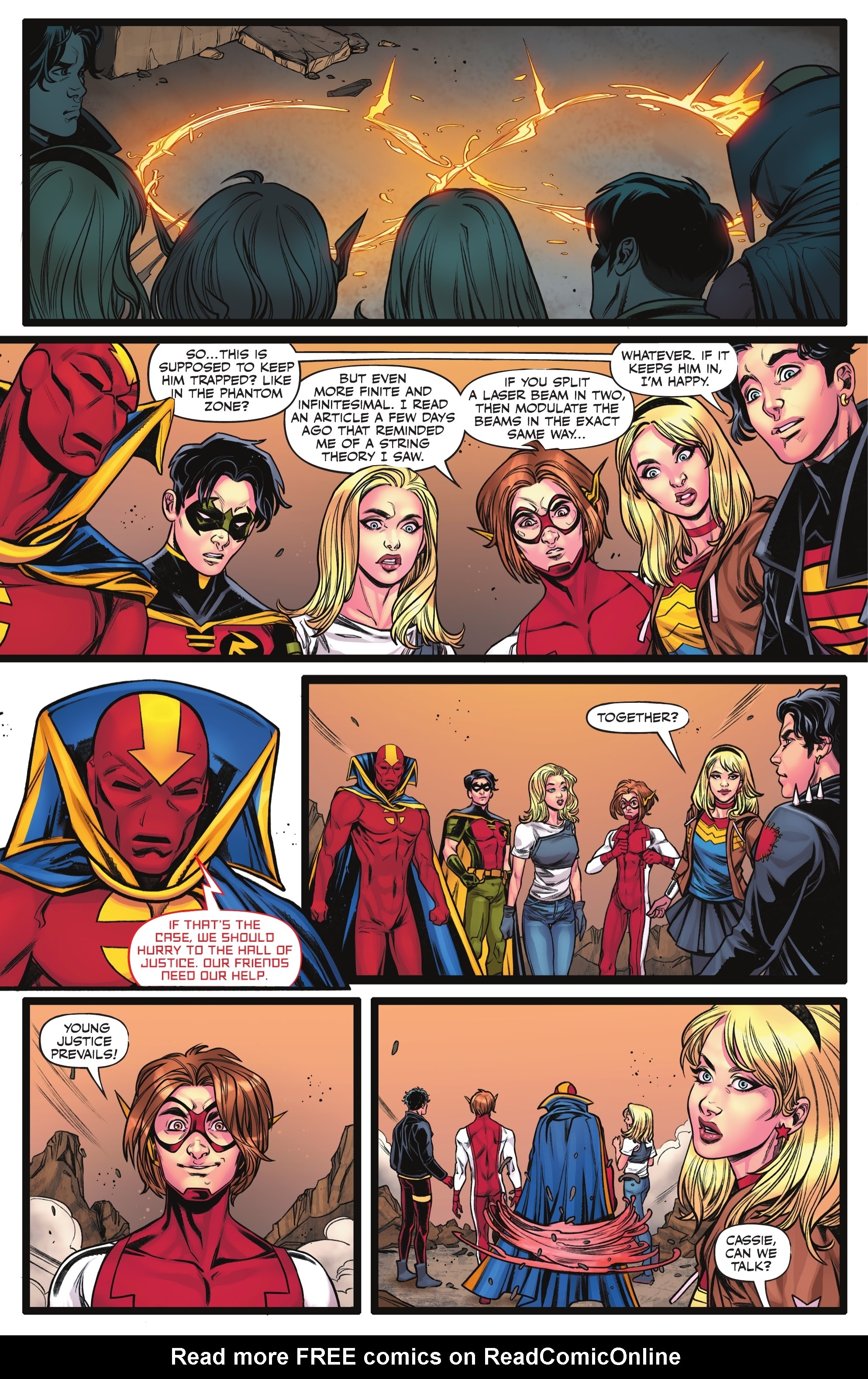Read online Dark Crisis: Young Justice comic -  Issue #6 - 22